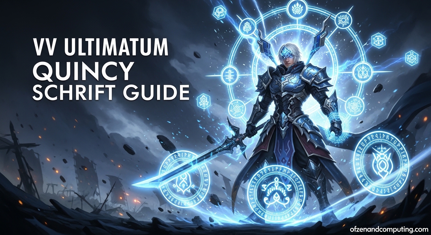 VV Ultimatum Quincy Schrift Guide