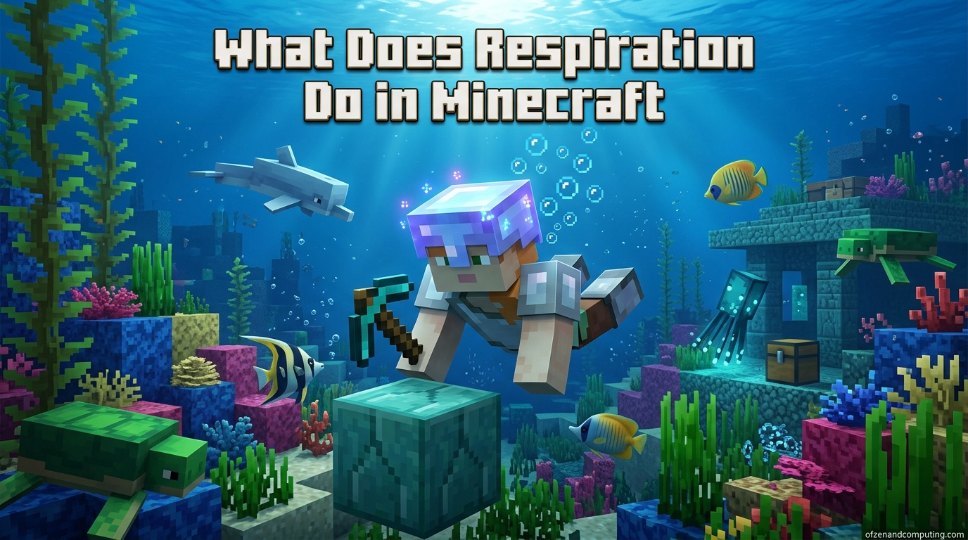 What Does Respiration Do in Minecraft