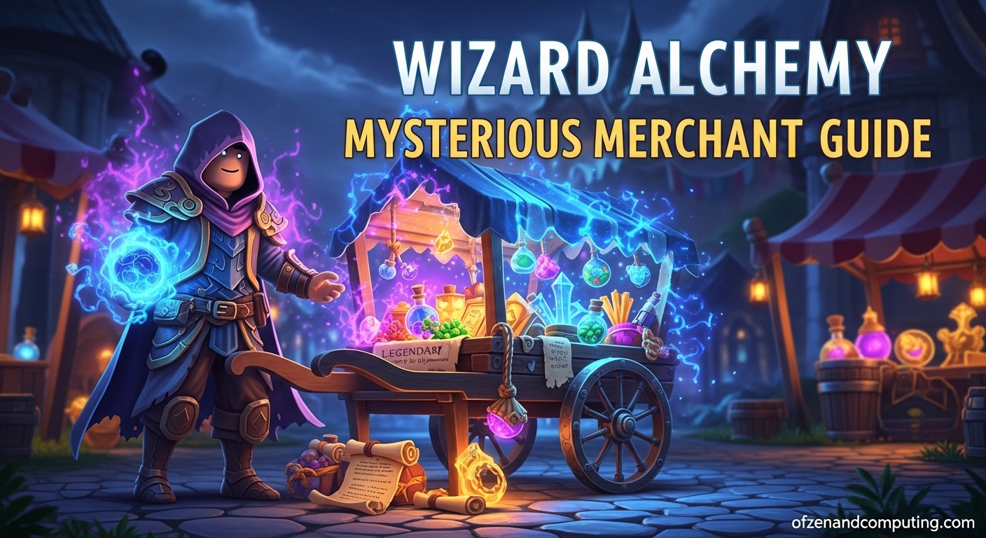 Wizard Alchemy Mysterious Merchant Guide