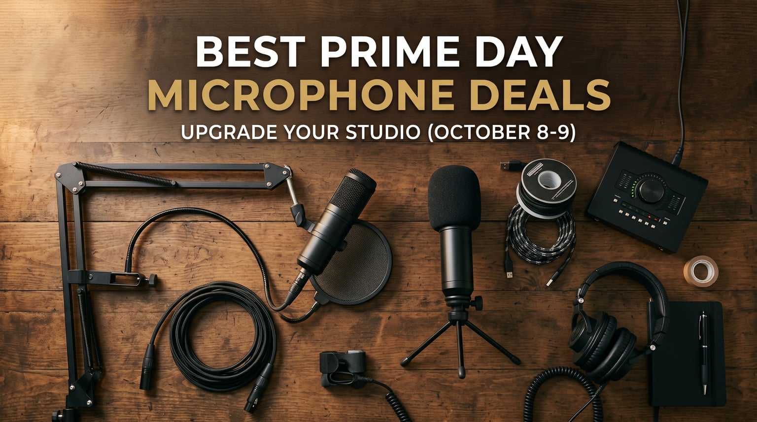 Best Amazon Prime Day Microphone Deals 2026