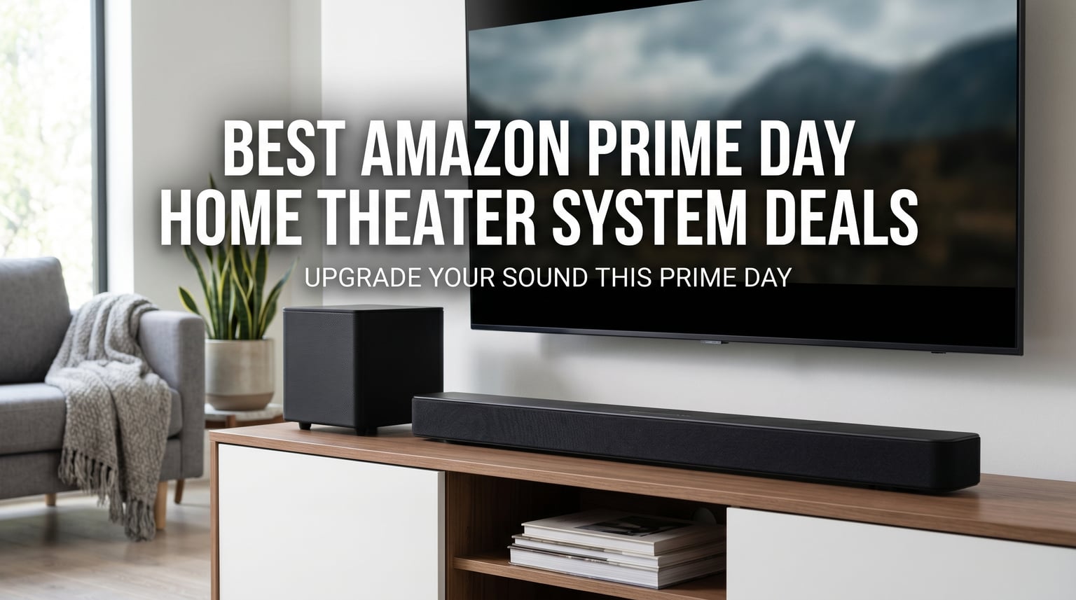 Best Amazon Prime Day Home Theater System Deals 2026