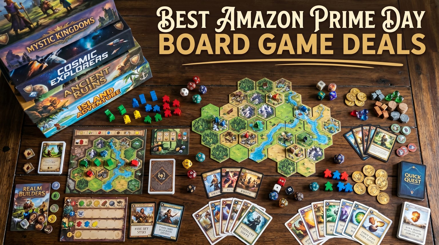 Best Amazon Prime Day Board Game Deals 2026