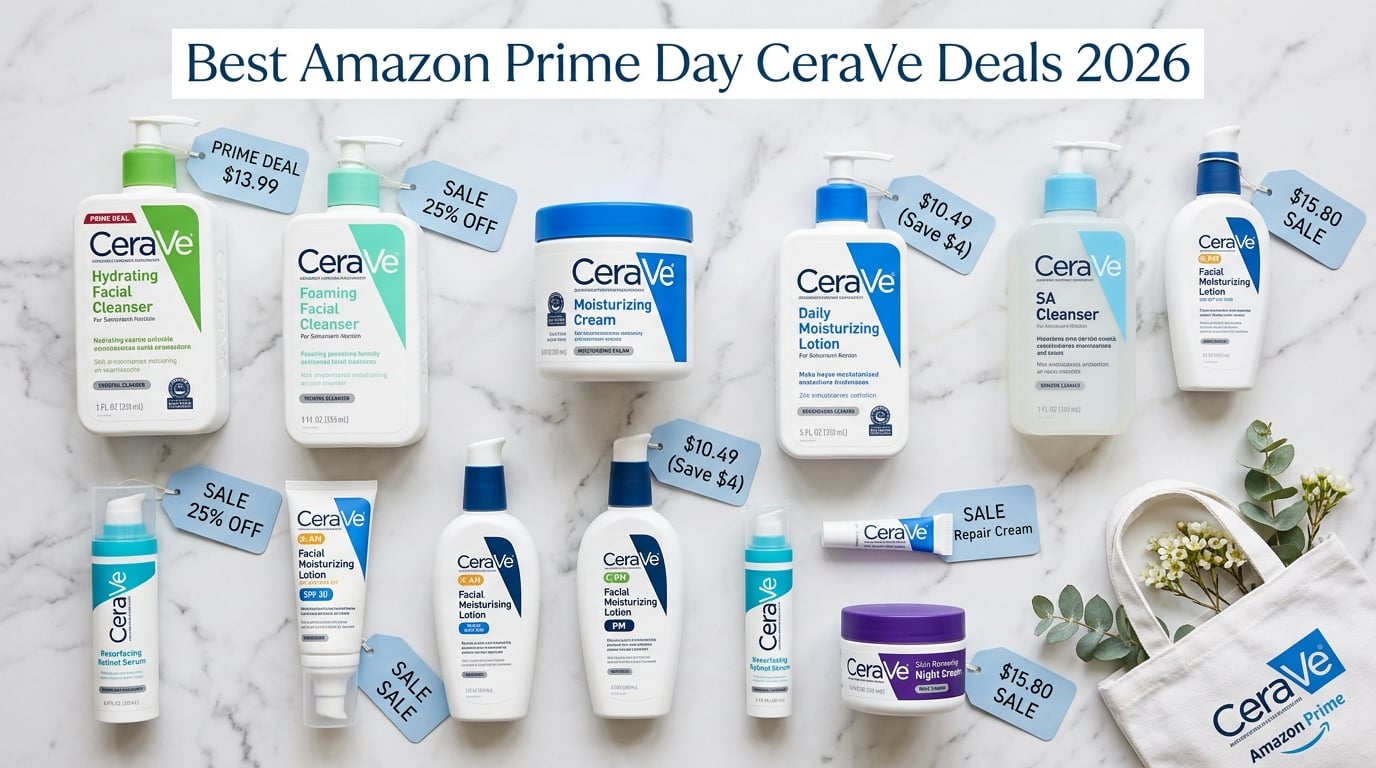 Best Amazon Prime Day CeraVe Deals 2026