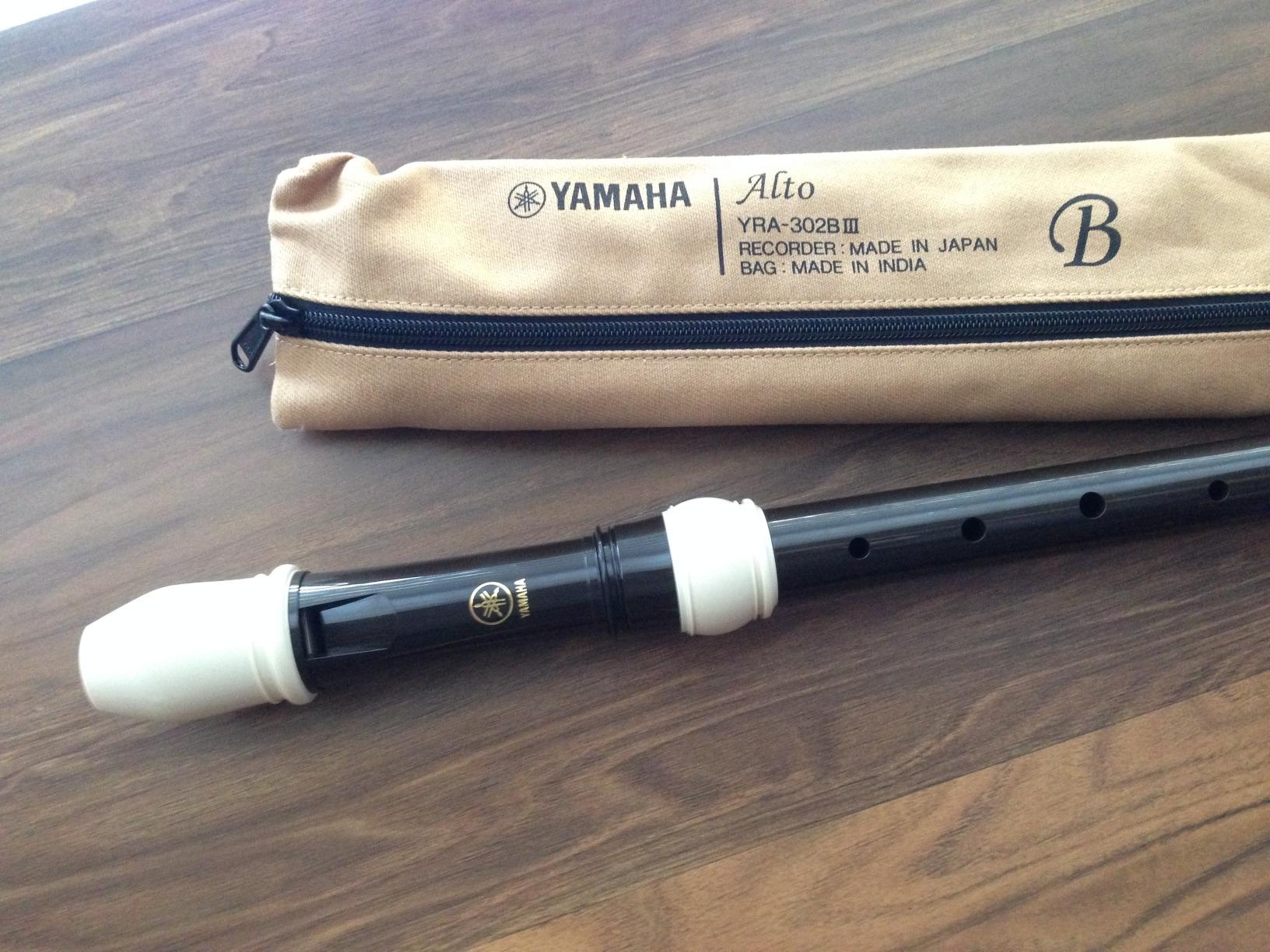 Yamaha YRA-302B Alto Recorder, Key of F customer photo 2