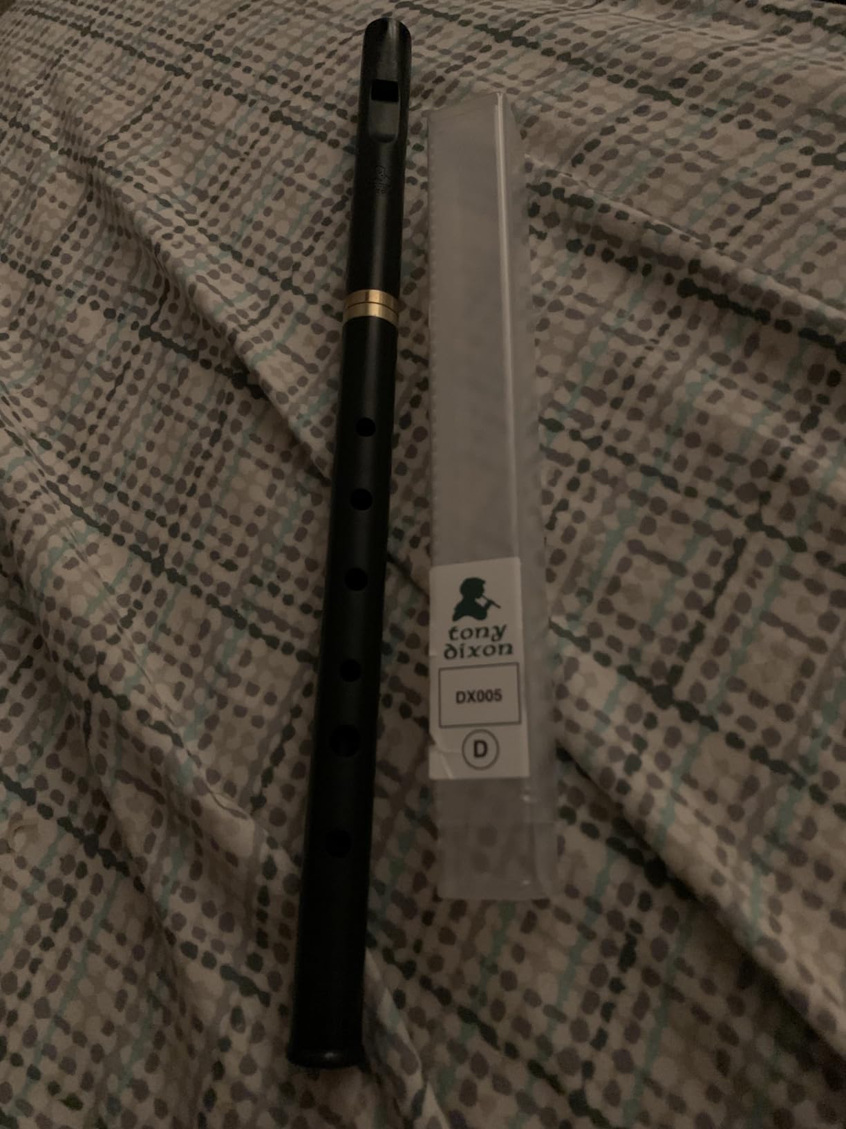 Pro High D Whistle - Brass customer photo 2