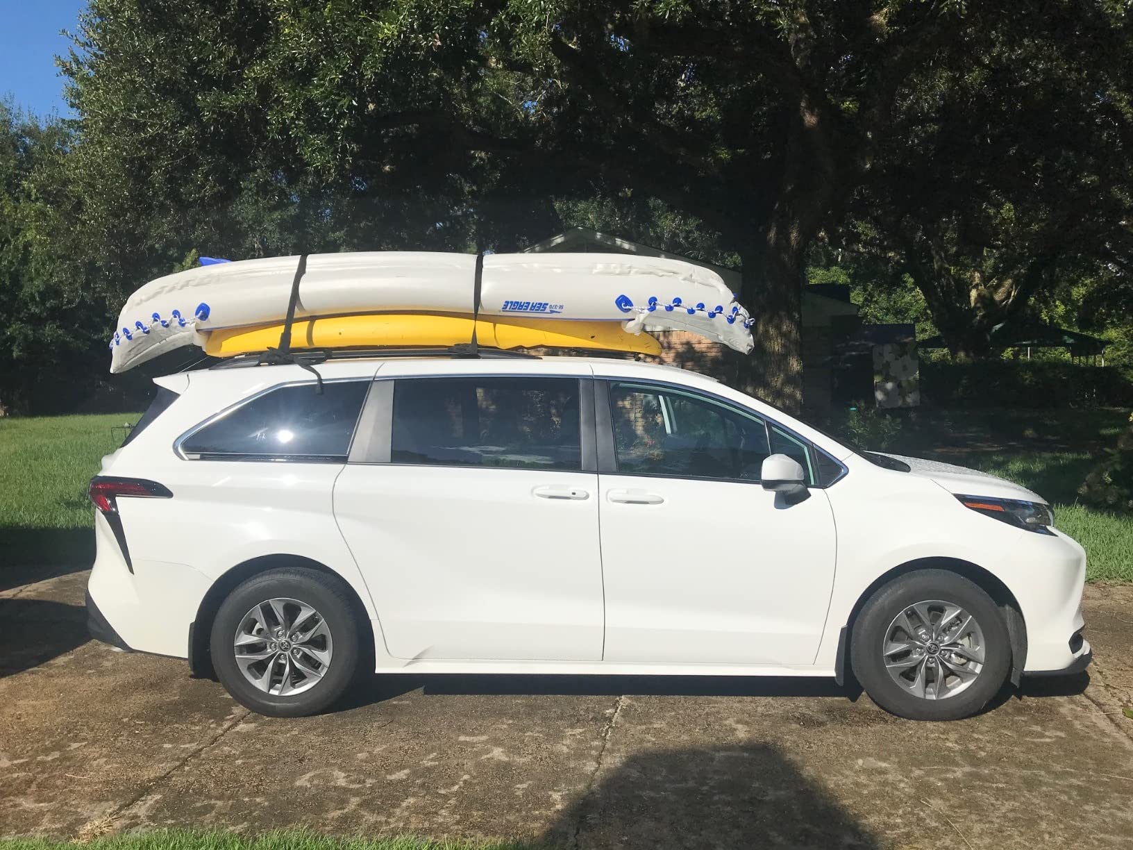 Sea Eagle 370 Pro 3 Person Inflatable Sport Kayak with Pro Package, Heavy-duty, Rated up to Class III Whitewater customer photo 1