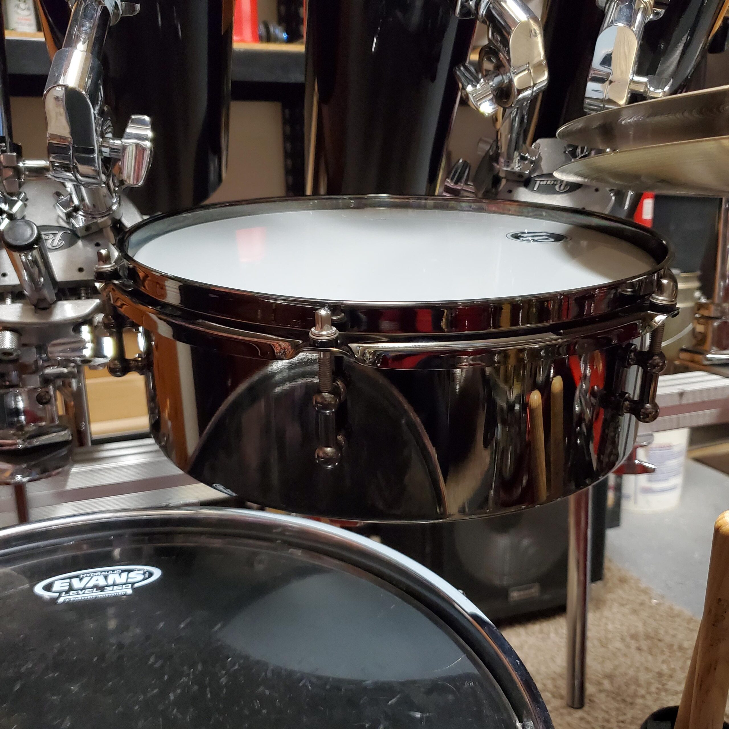LP Drum Set Timbale 4X12 Black Nickel customer photo 1