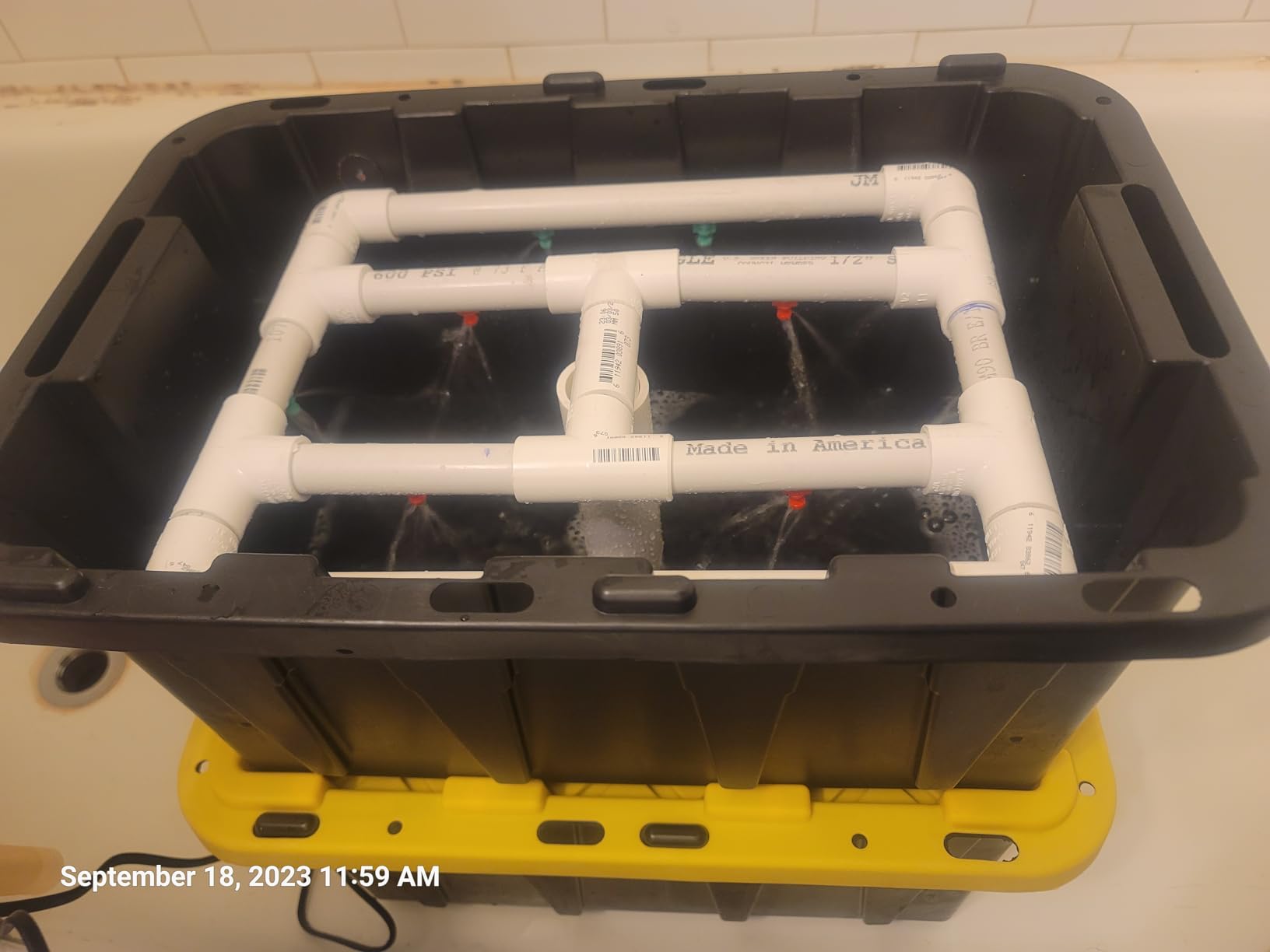 Active Aqua 160 GPH Submersible UL-Listed Hydroponics Pond & Fountain Water Pump customer photo 1