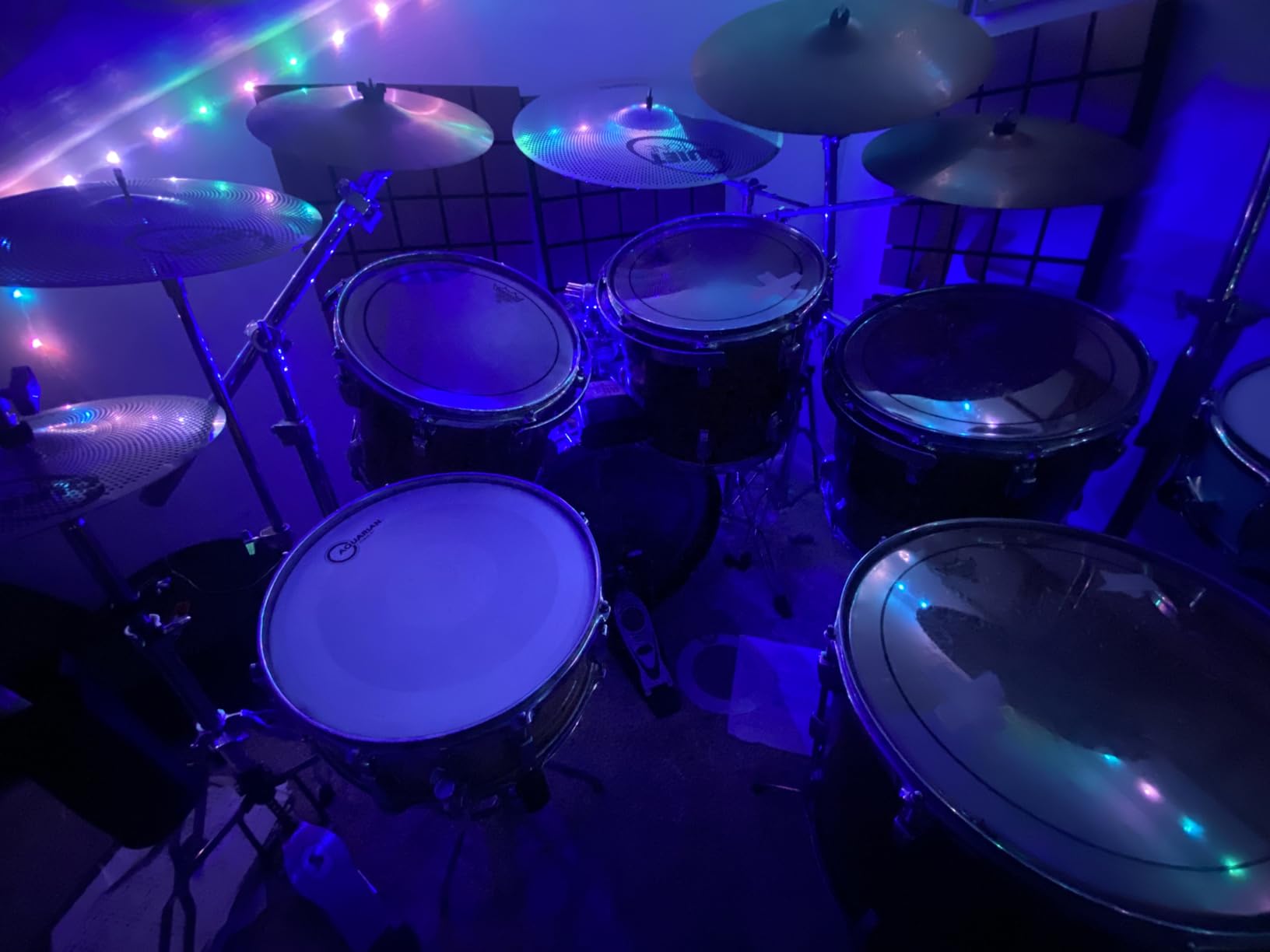 Aquarian TCSXPD14 Studio-X Drumhead Pack, 14 Inch - Texture Coated with Dot customer photo 1