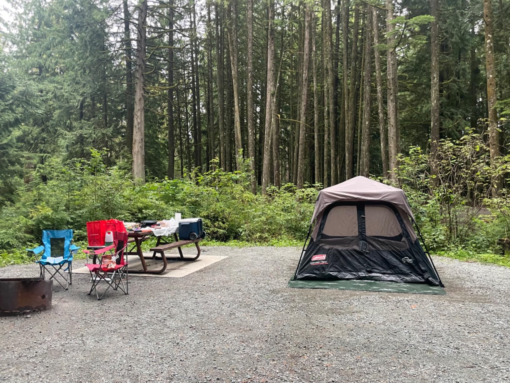 Coleman 4-Person Instant Camping Tent with 1-Minute Setup, Large Family Tent with Pre-Attached Poles, Air Vent, & Carry Bag customer photo 2