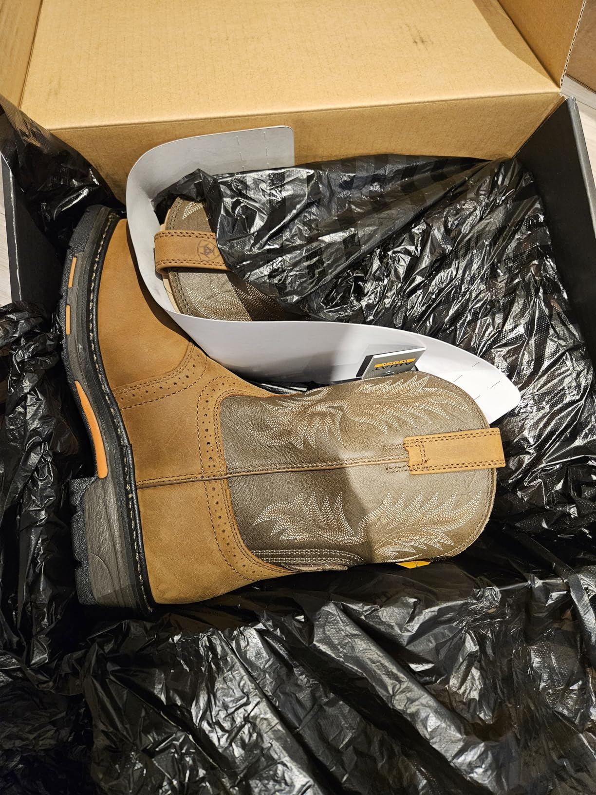 Ariat Men's WorkHog Waterproof Work Boot customer photo 1
