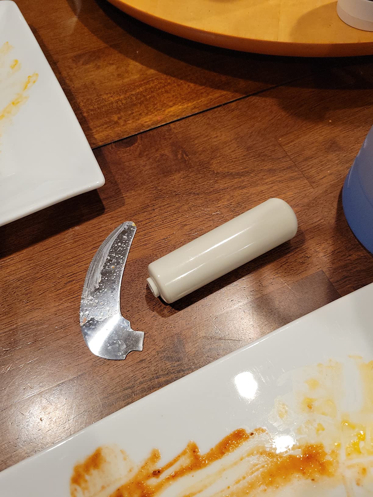 Homecraft Queens Angled Cutlery, Grip Knife with Rocker Knife Motion, Lightweight Ergonomic Adaptive Knife, Easy-to-Grip Handles for Limited or Weak Grasp, Grip Knife for Independent Eating customer photo 1