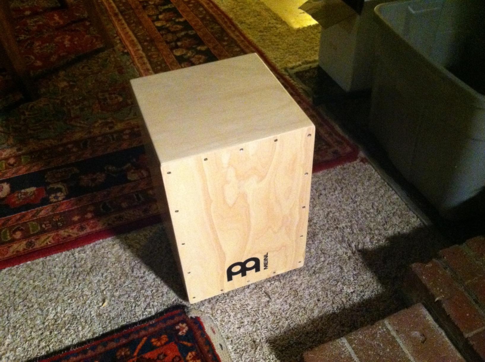 Meinl String Cajon Box Drum Instrument with Internal Snare Strings, Adjustable - Play with Your Hands (2-YEAR WARRANTY) customer photo 1