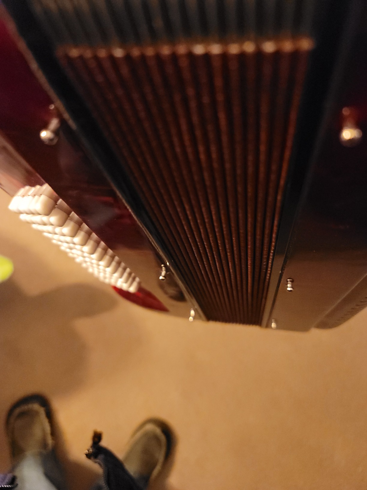Hohner Accordions Hohnica 1305-RED 34-Key Entry-Level Piano Accordion (Red) customer photo 1