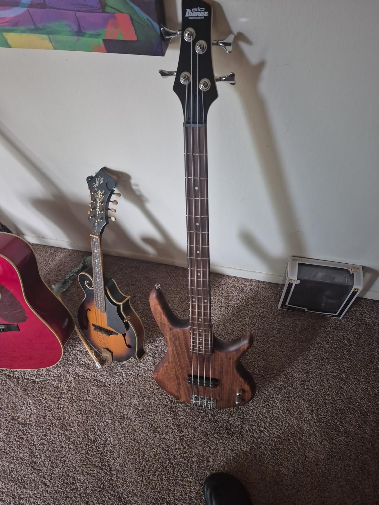 Ibanez GSR100EX GIO 4-String Electric Bass Guitar - Mahogany Oil customer photo 1
