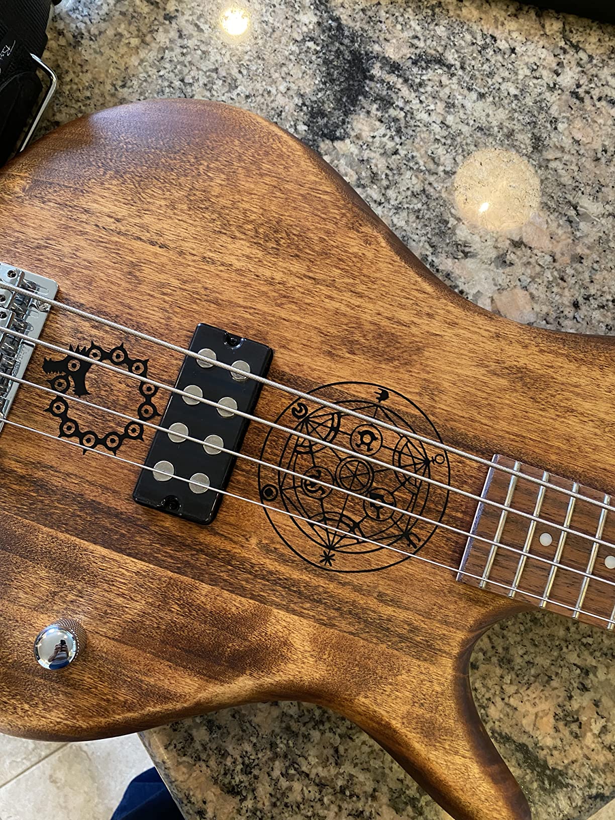 Ibanez GSR100EX GIO 4-String Electric Bass Guitar - Mahogany Oil customer photo 2