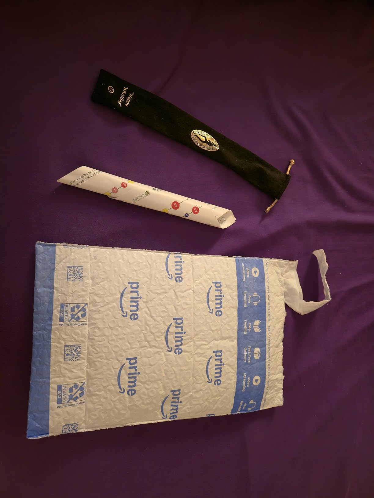 Clarke Sweetone Tinwhistle in D - Black Pennywhistle with Soft Black Cloth Whistle Pouch customer photo 1