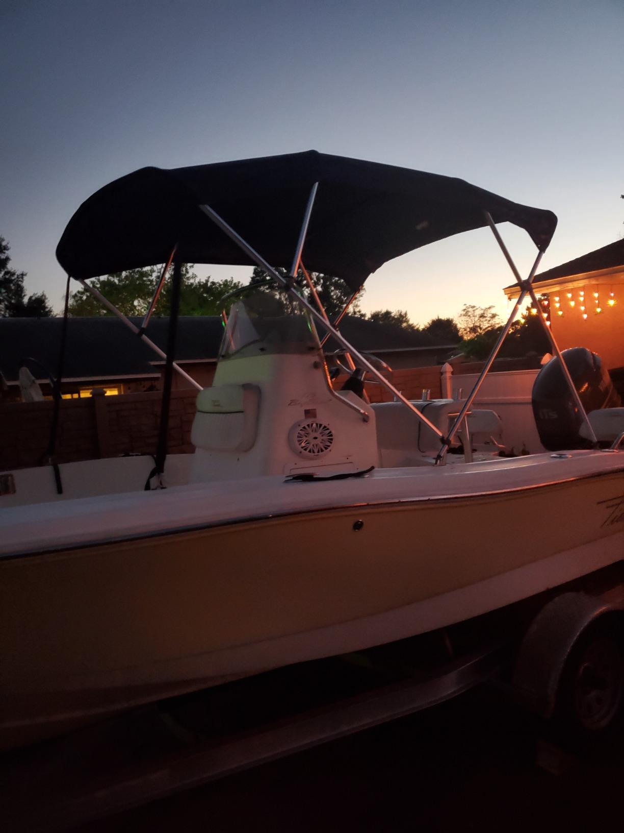 Oceansouth 4 Bow Bimini - 8ft Deluxe customer photo 2