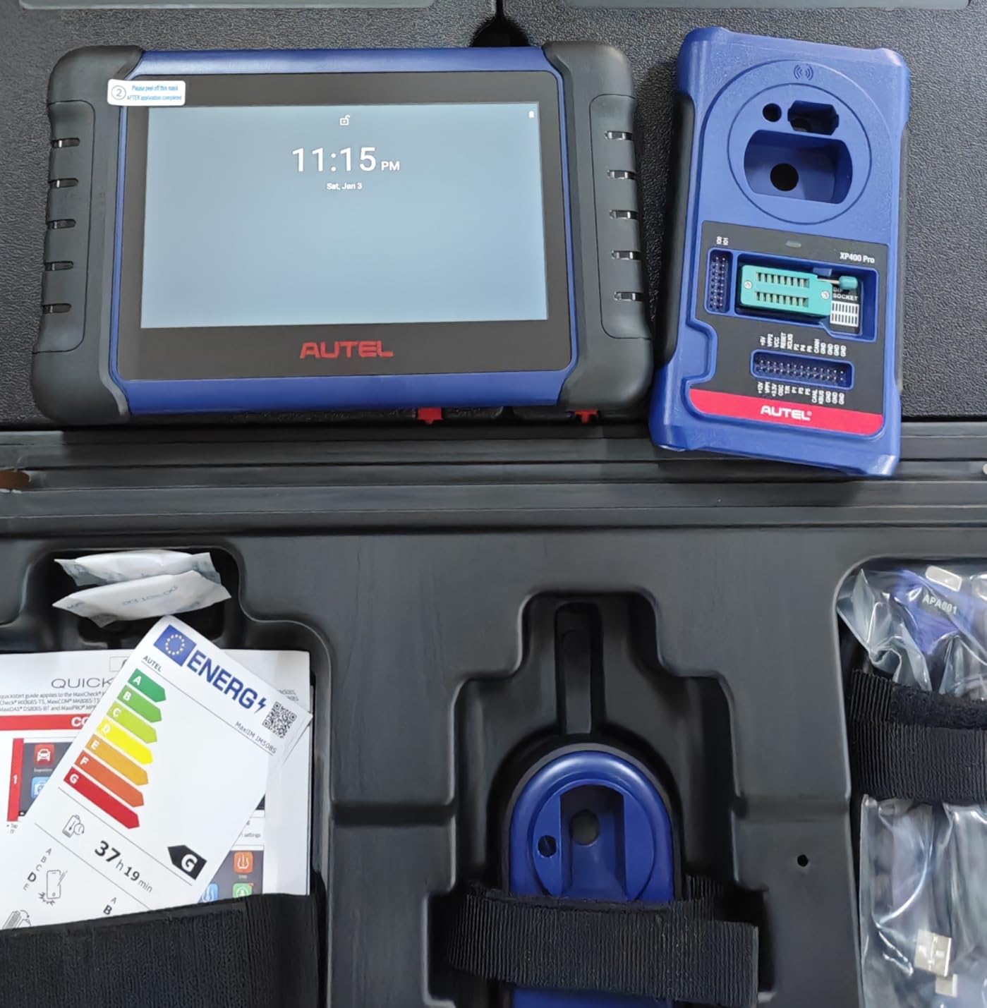 2026 Autel Scanner MaxiIM IM507S PRO: OBD2 Diagnostic Scan Tool, Full Bundle Pro Version, Enhanced All System Diagnose w/ 3000+ Active Test, 40+ Service, OS11.0, FCA SGW customer photo 2