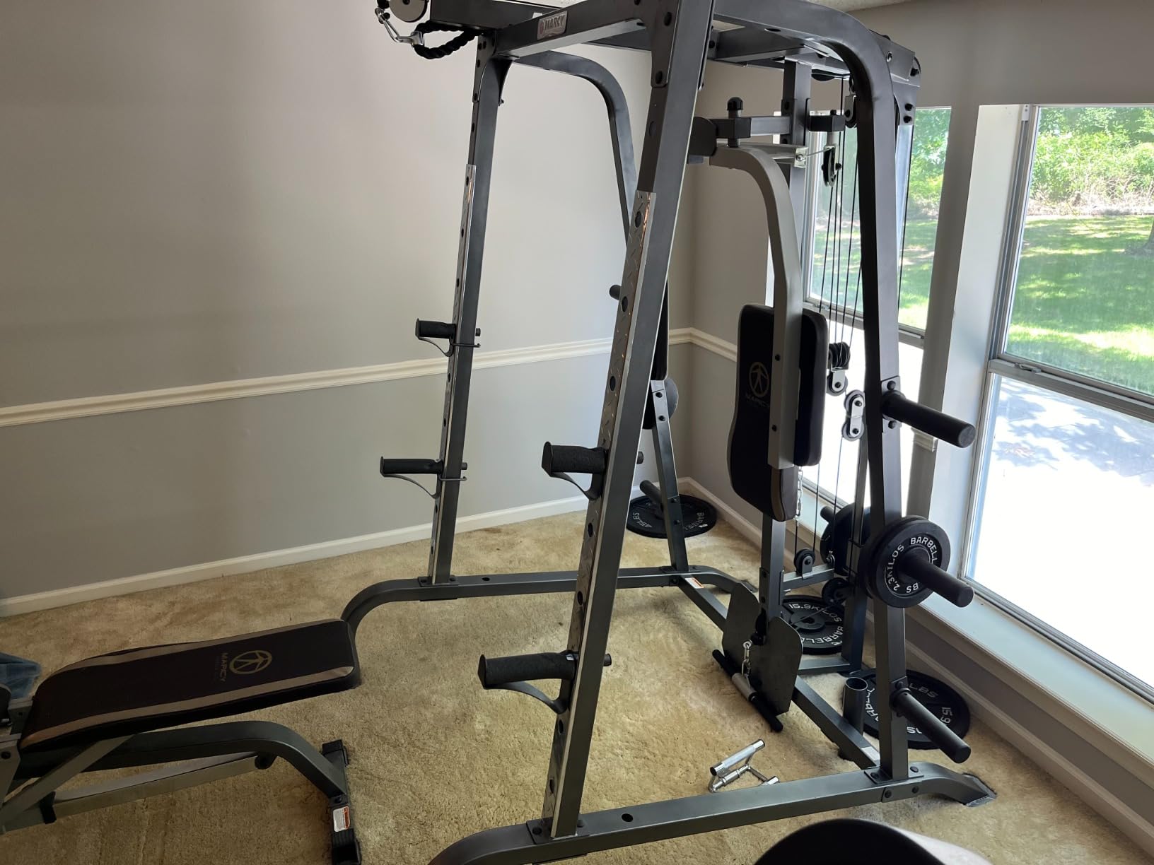 REP Fitness Gun Rack Barbell Storage - Olympic Bar Storage 3 Bar or 8 Bar Options customer photo 2