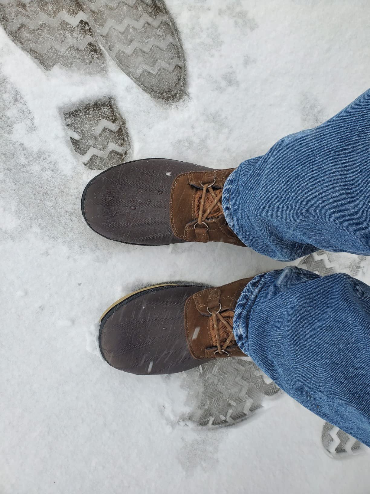 NORTIV 8 Men's Insulated Waterproof Work Winter Snow Boots customer photo 1