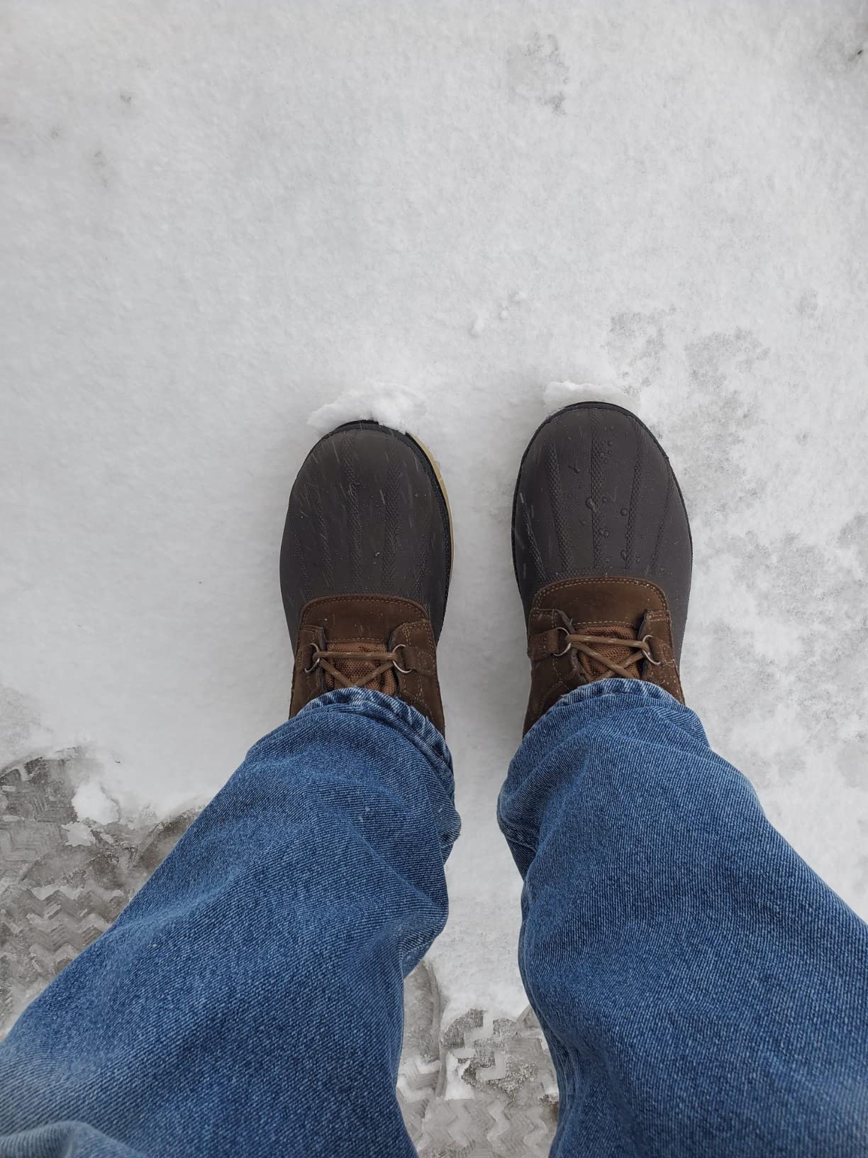 NORTIV 8 Men's Insulated Waterproof Work Winter Snow Boots customer photo 2