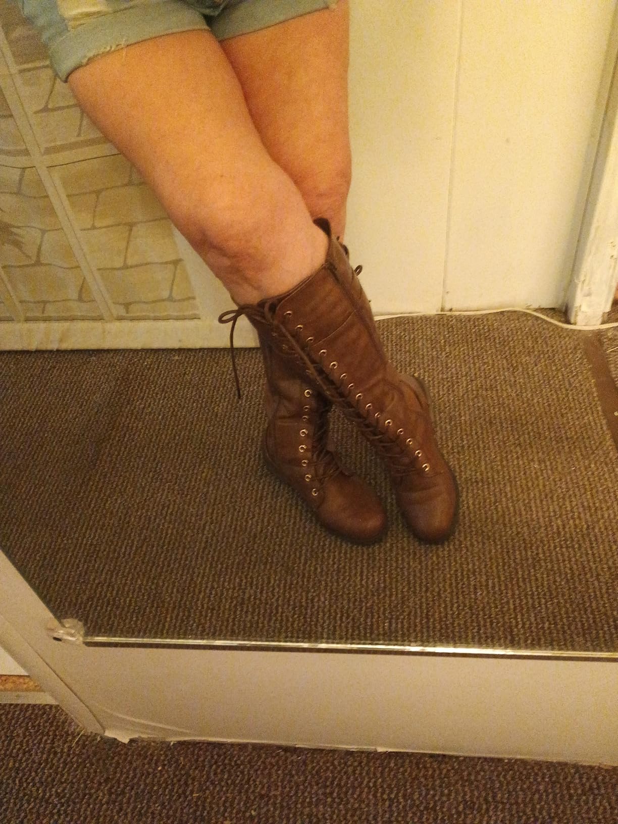 Mango 27 Womens Knee High Buckle Riding Boots customer photo 2