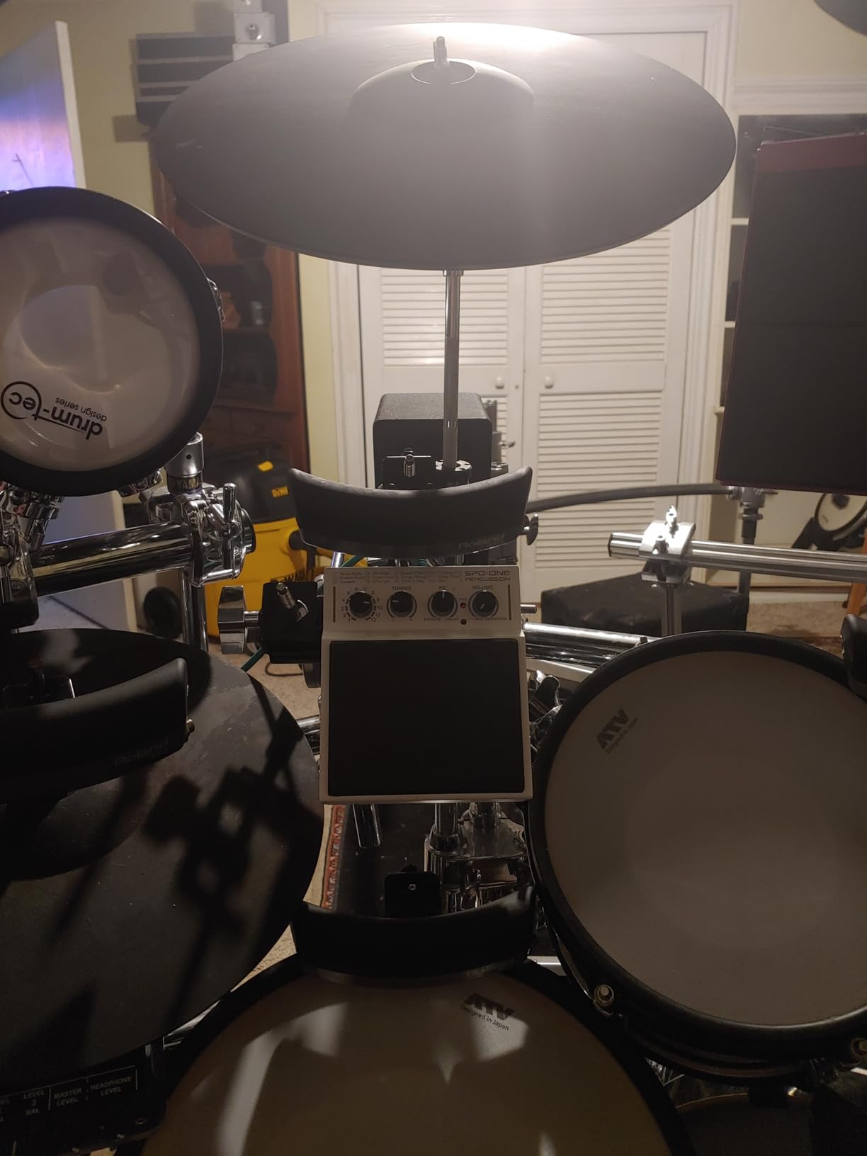 Roland Percussion Electronic Drum Pad, Kick (SPD-1K), Yellow customer photo 1