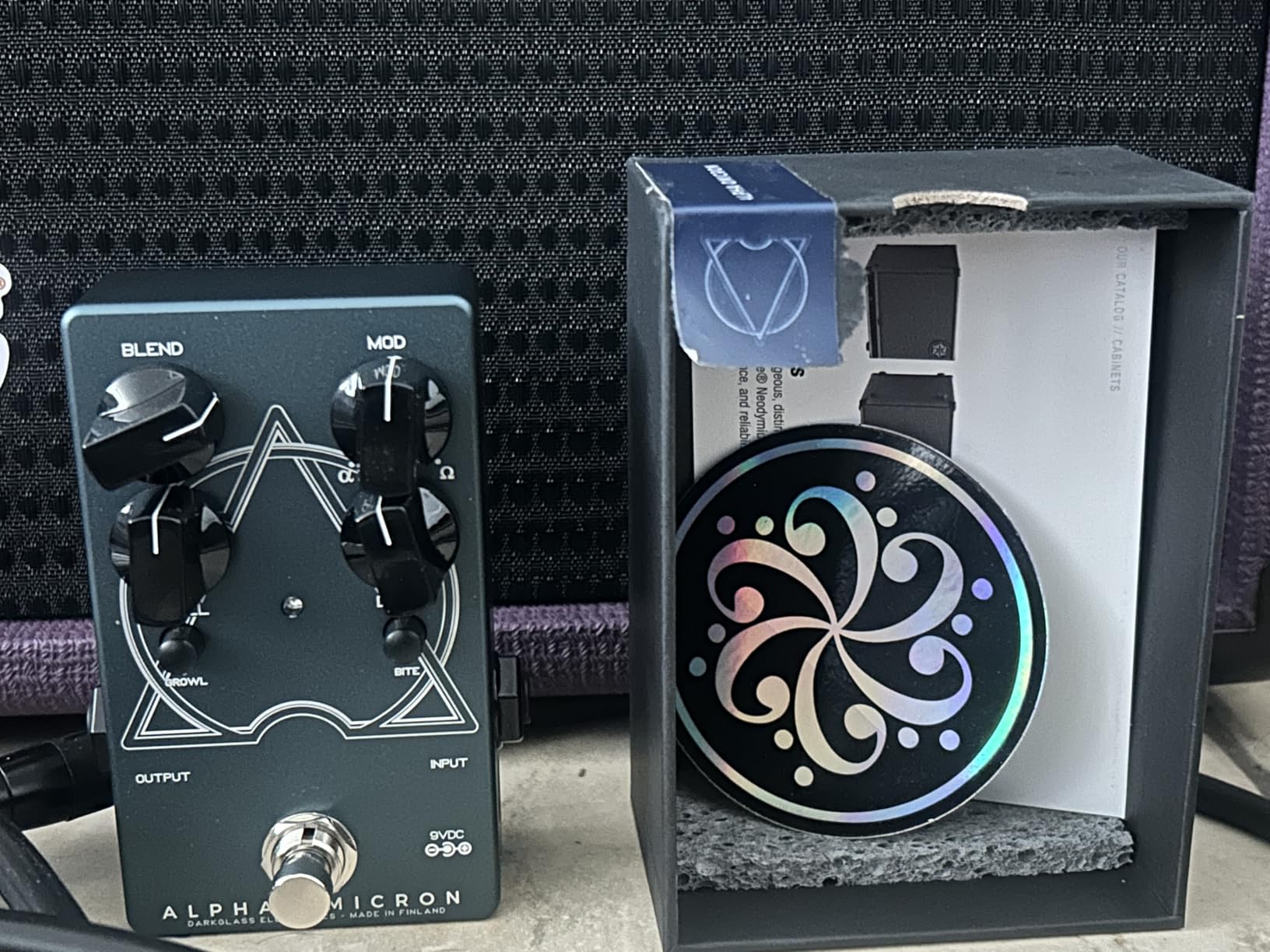 Darkglass Alpha Omicron Bass Preamp/Overdrive Pedal customer photo 1