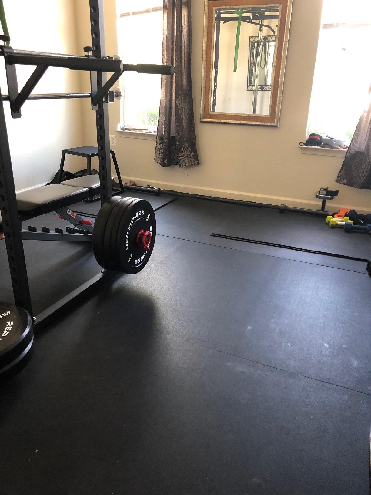 Rep Weight Horns for 1000 Series Power Racks - Plate Storage for PR-1100 and PR-1000 Weight Cages customer photo 1