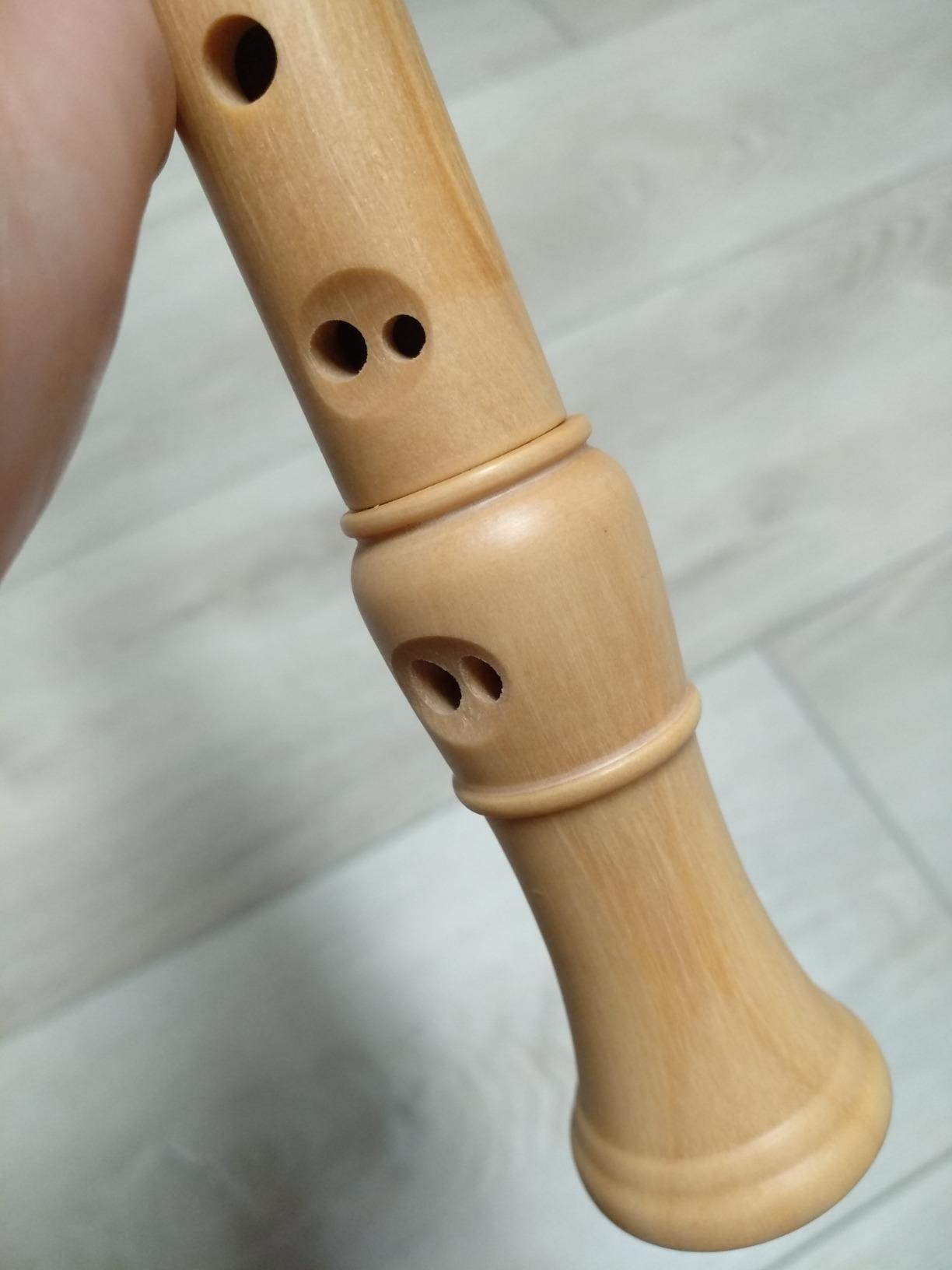 Eastar Soprano Beginners Recorder Baroque Fingering C Key Maple Descant Recorder (ERS-31BM) customer photo 2