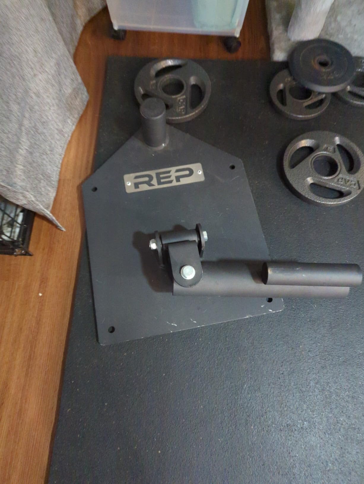 REP Fitness Free-Standing Landmine Olympic Barbell Attachment for Rows Press Squats Core customer photo 2