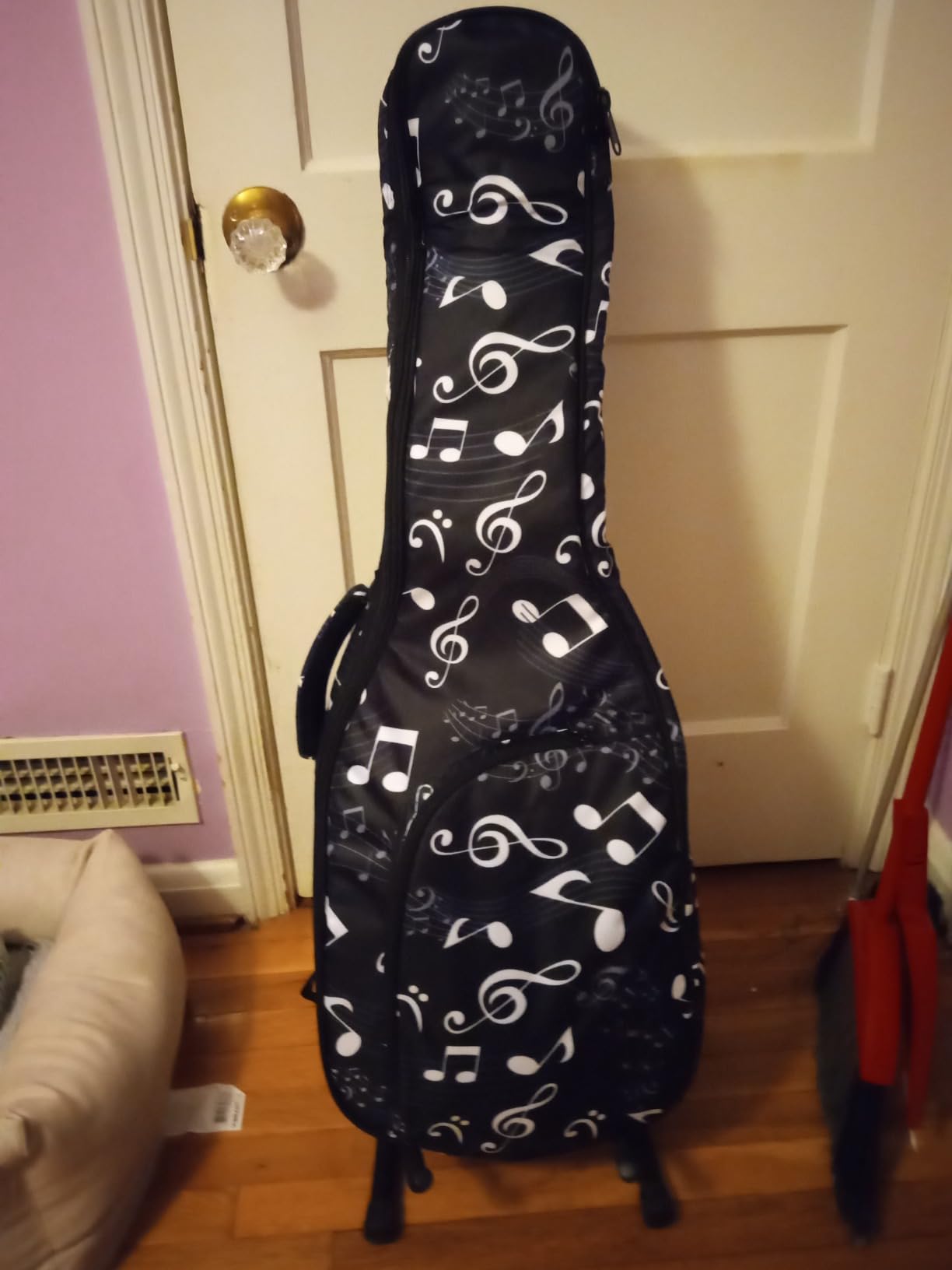 CAHAYA Electric Guitar Bag Padded Electric Guitar Gig Bag Case 0.35in Padding Dual Adjustable Shoulder Strap customer photo 2