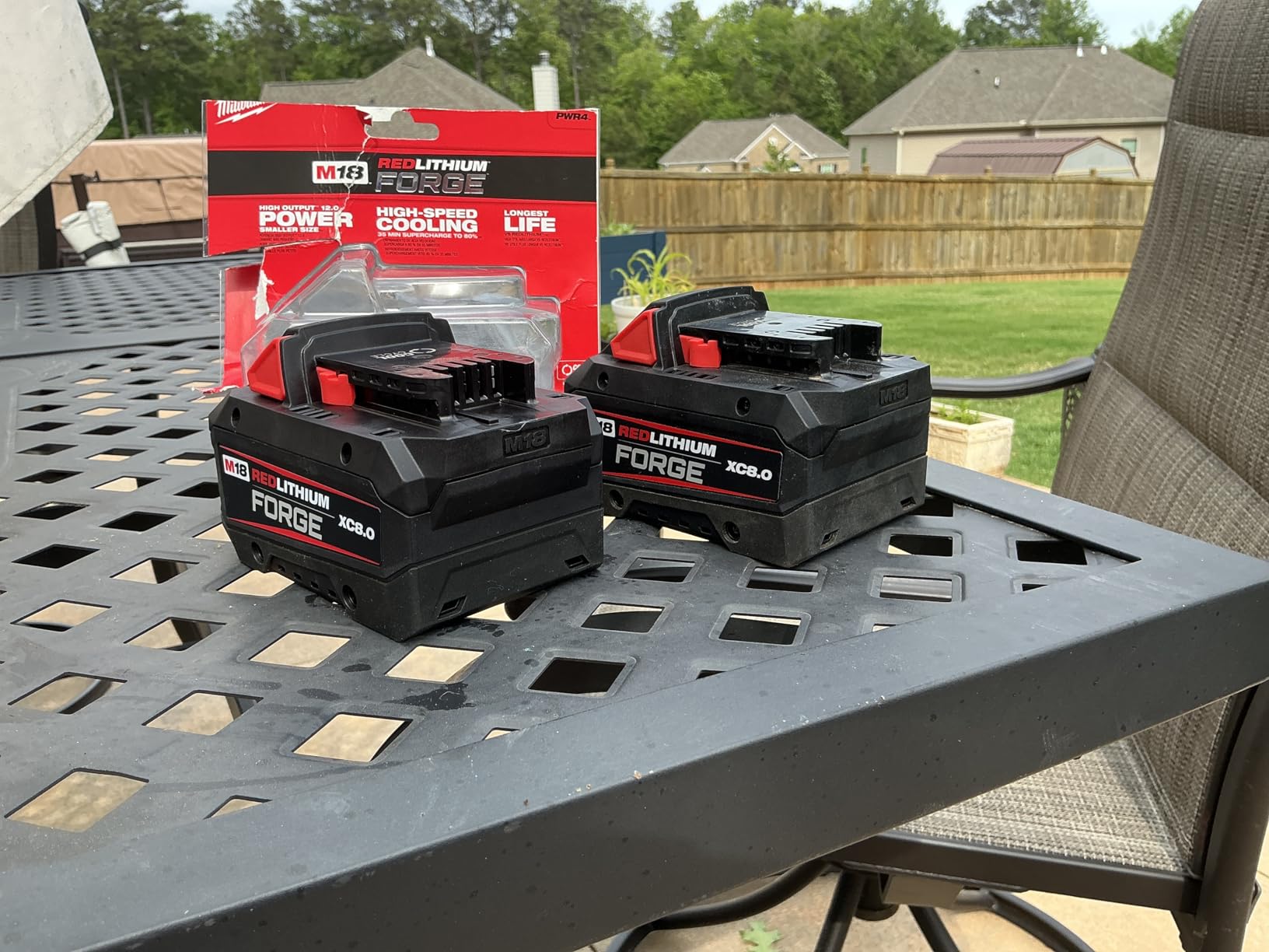 Milwaukee 48-11-1880 M18 REDLITHIUM HIGH OUTPUT 8.0Ah Lithium-Ion Battery Pack customer photo 1