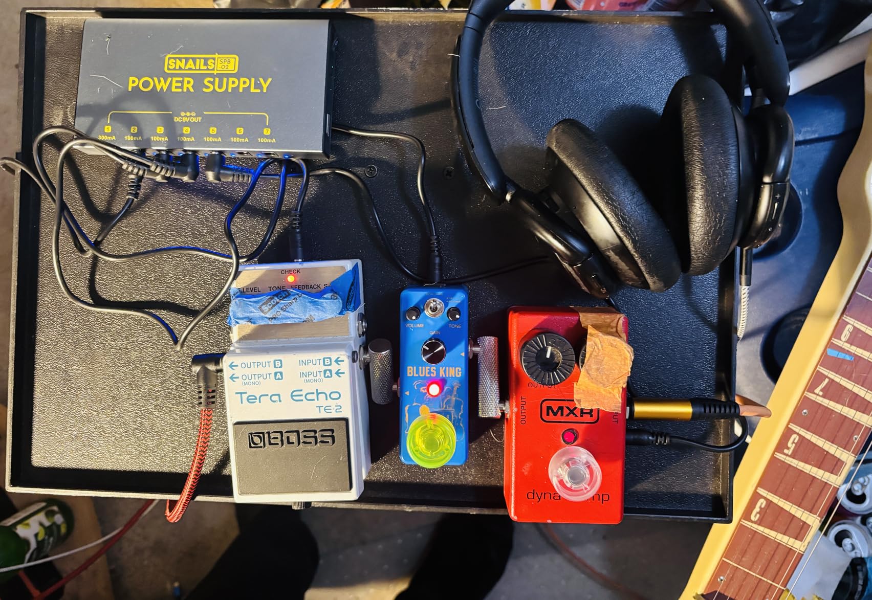 VSN Guitar Tremolo Effect Pedal of Classic Trelicopter Effects Tremolo Pedals for Electric Guitar Effect True Bypass customer photo 2