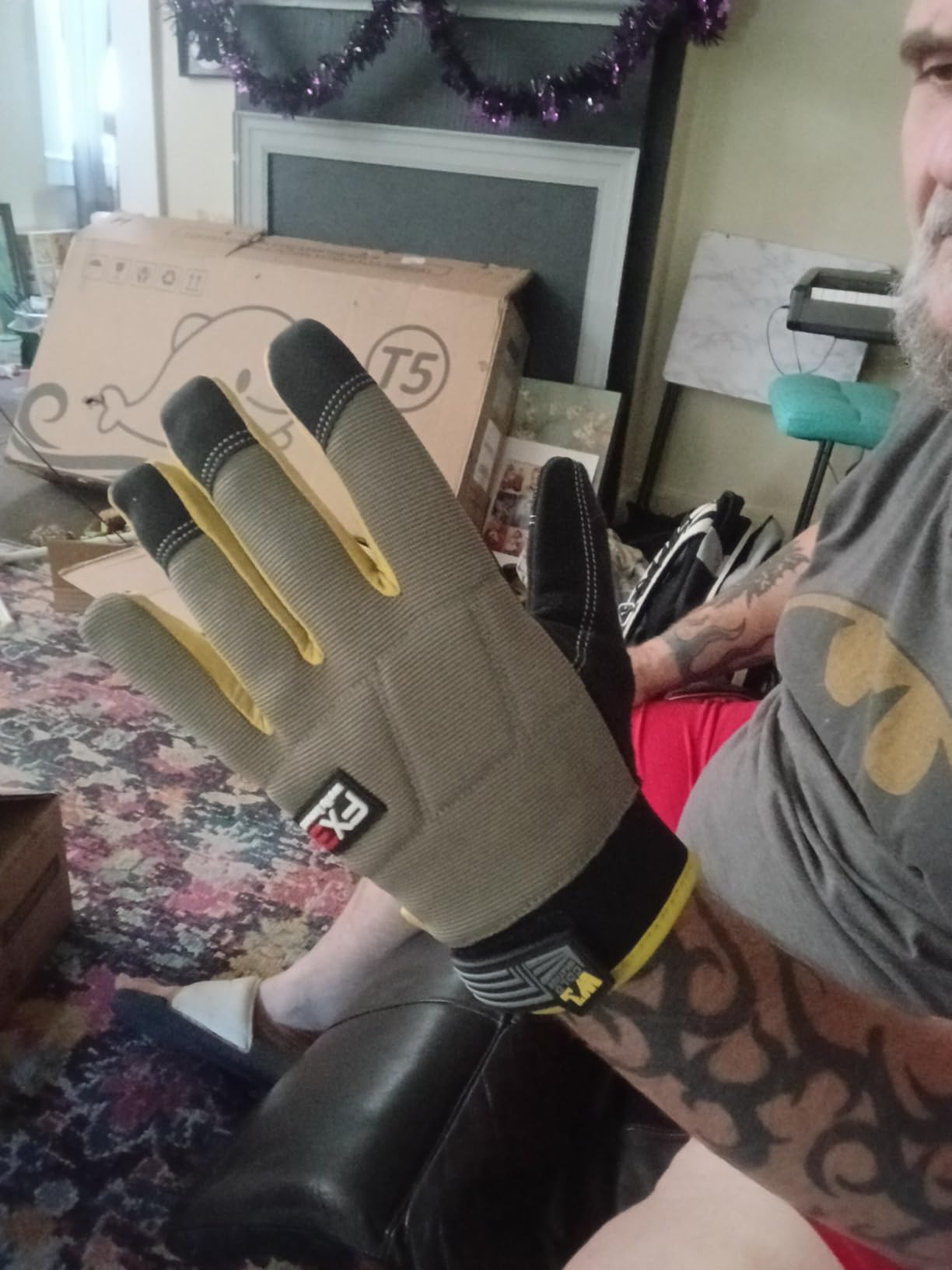 Wells Lamont FX3 Insulated Synthetic Leather Winter Work Gloves - Warm 3M Thinsulate, Fleece-Lined, Touchscreen, Water-Resistant, Reinforced Palm customer photo 2