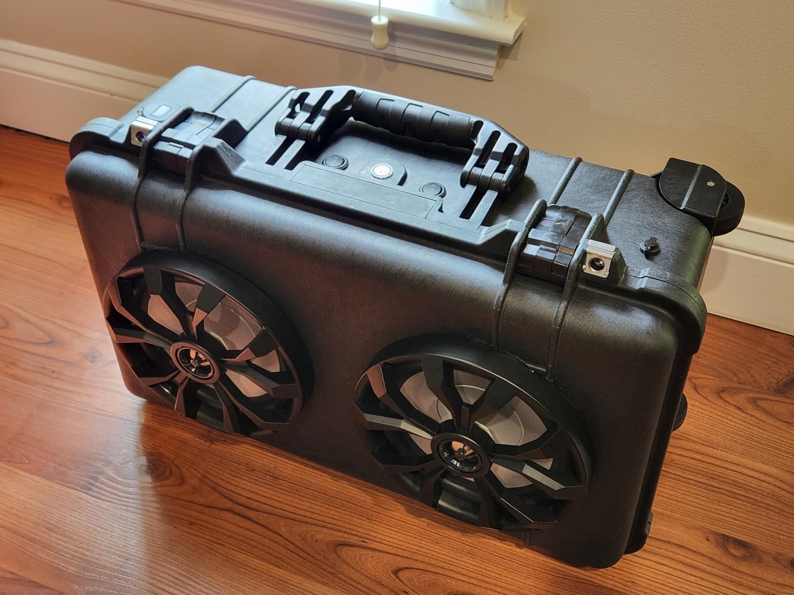 Rockville Pair RKL80MB 900 Watt 8-Inch 2-Way Marine Boat Speakers, IP66 Waterproof, Beat-Sync LED Lights, Rustproof Design customer photo 2