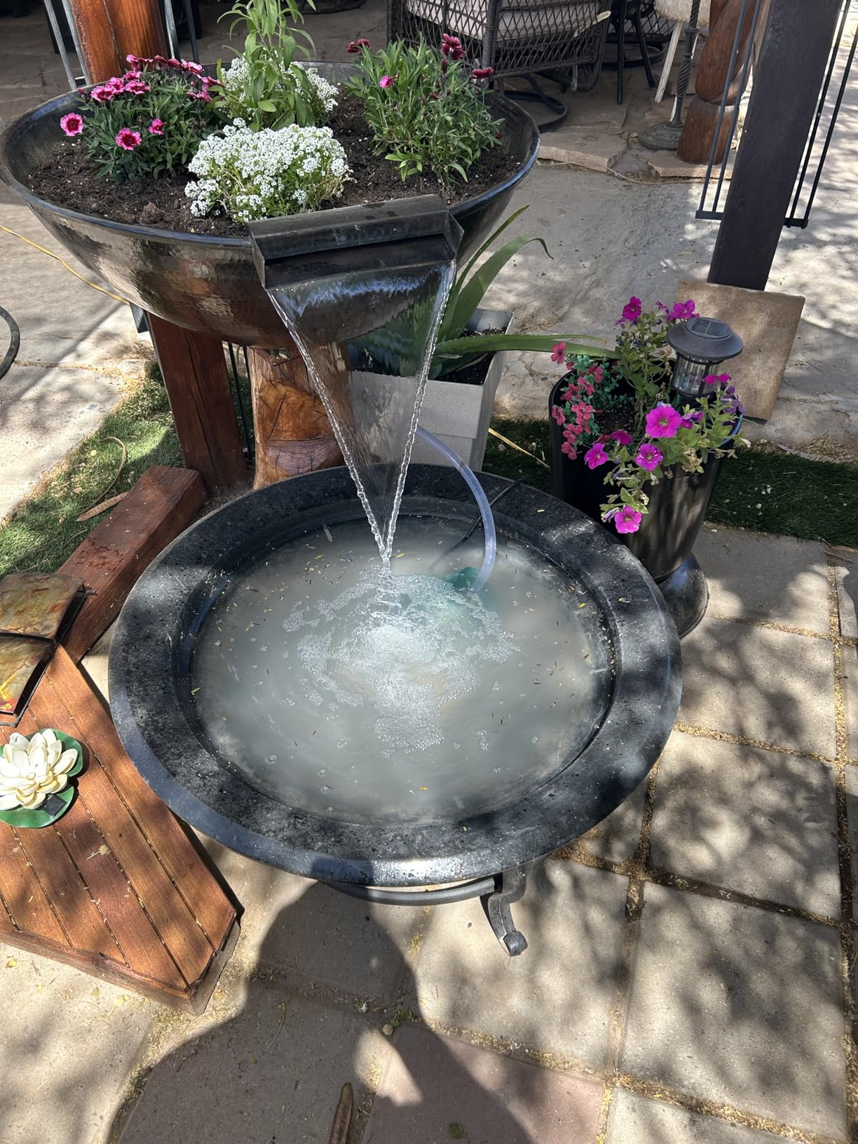 VIVOSUN 480GPH Submersible Pump (1800L/H, 25W), Ultra Quiet Water Pump with 7.2ft High Lift, Fountain Pump with 5ft Power Cord, 3 Nozzles for Fish Tank, Aquarium, Hydroponics customer photo 1