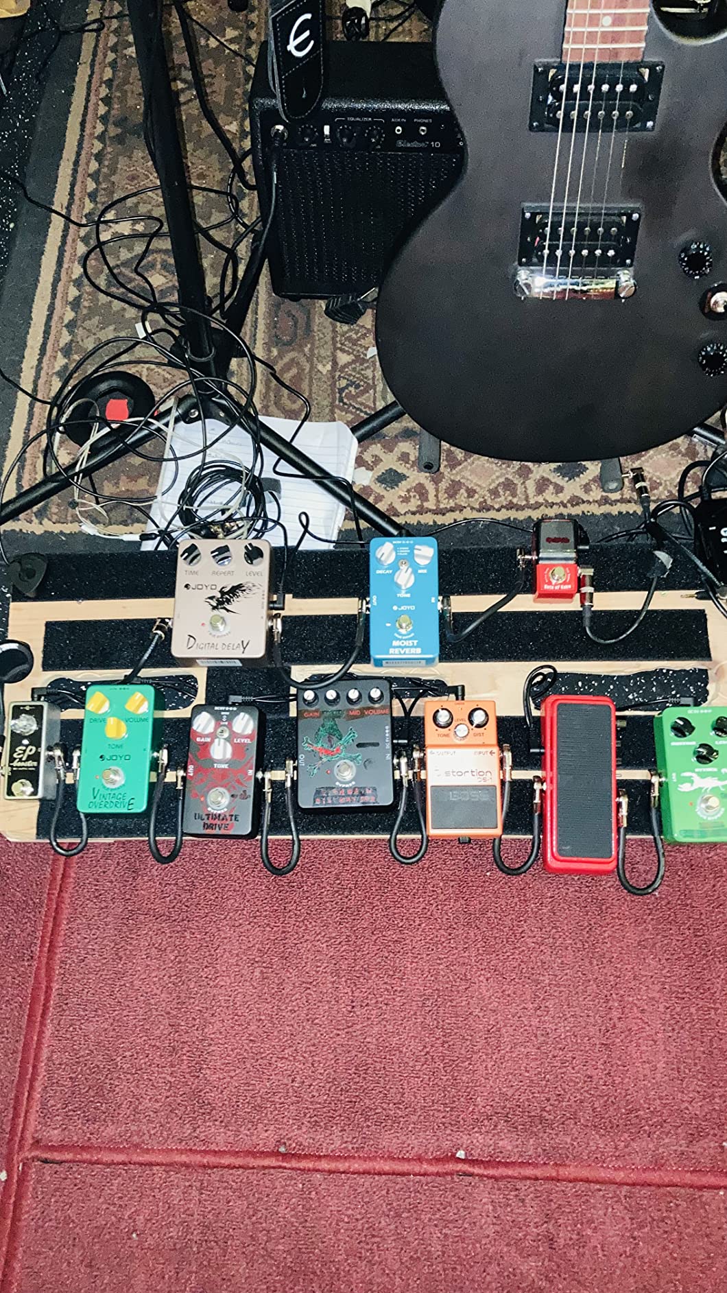 JOYO Compact Wah/Volume Guitar Pedal (WAH-II) customer photo 2