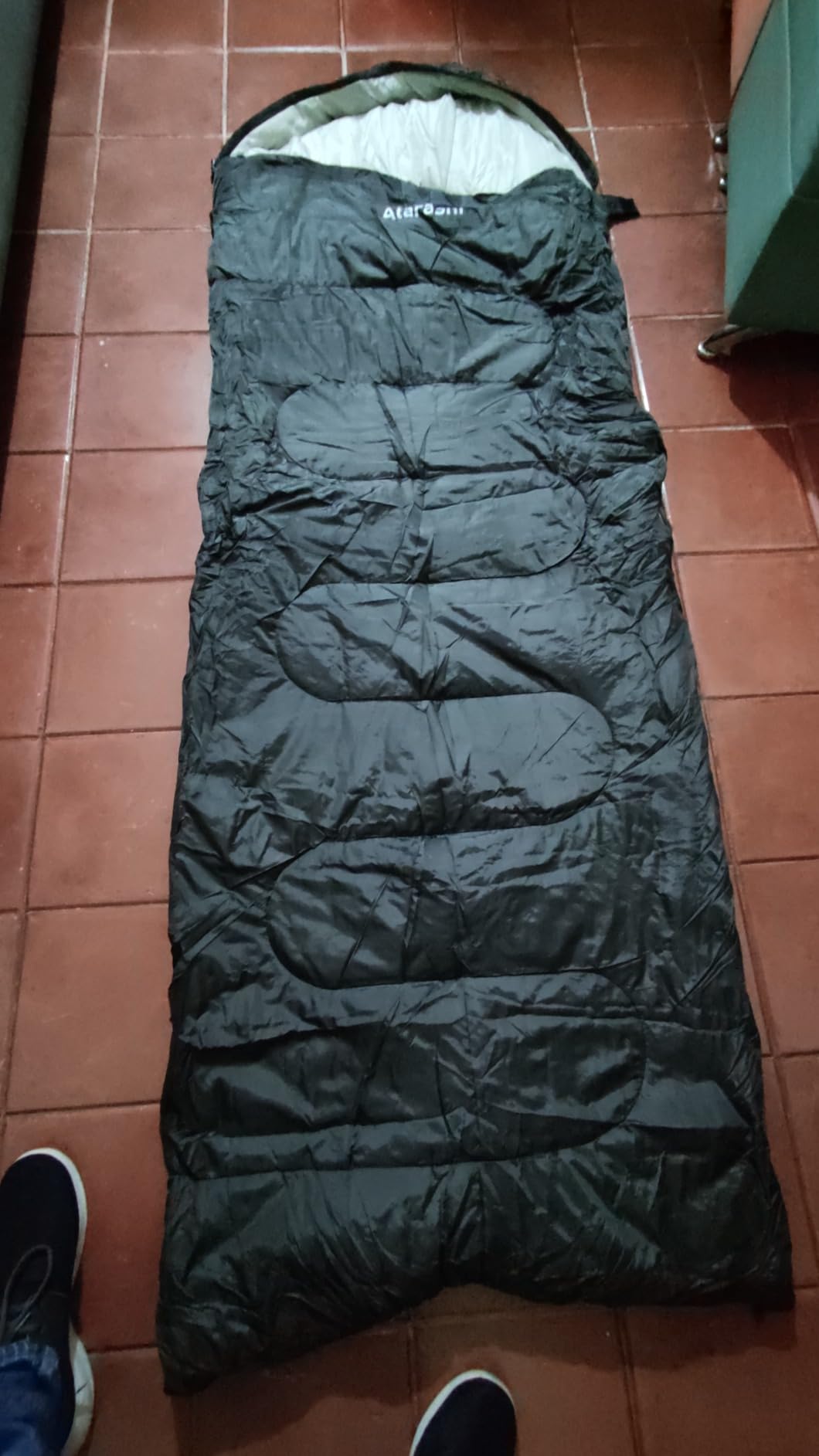 Atarashi Camping Sleeping Bag - 4 Seasons for Adults, Light, Warm, Extra-Large with Compression Sack - Great for Hiking, Backpacking & Outdoor Adventures customer photo 2
