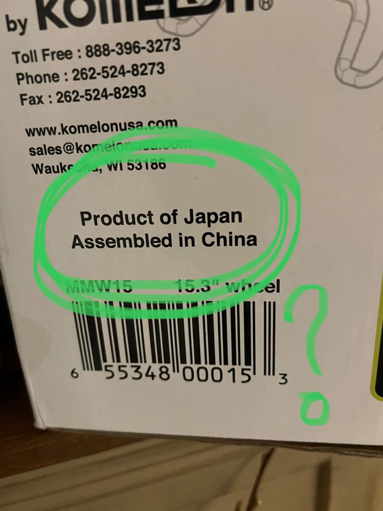 Komelon Metal Measuring Wheel customer photo 1