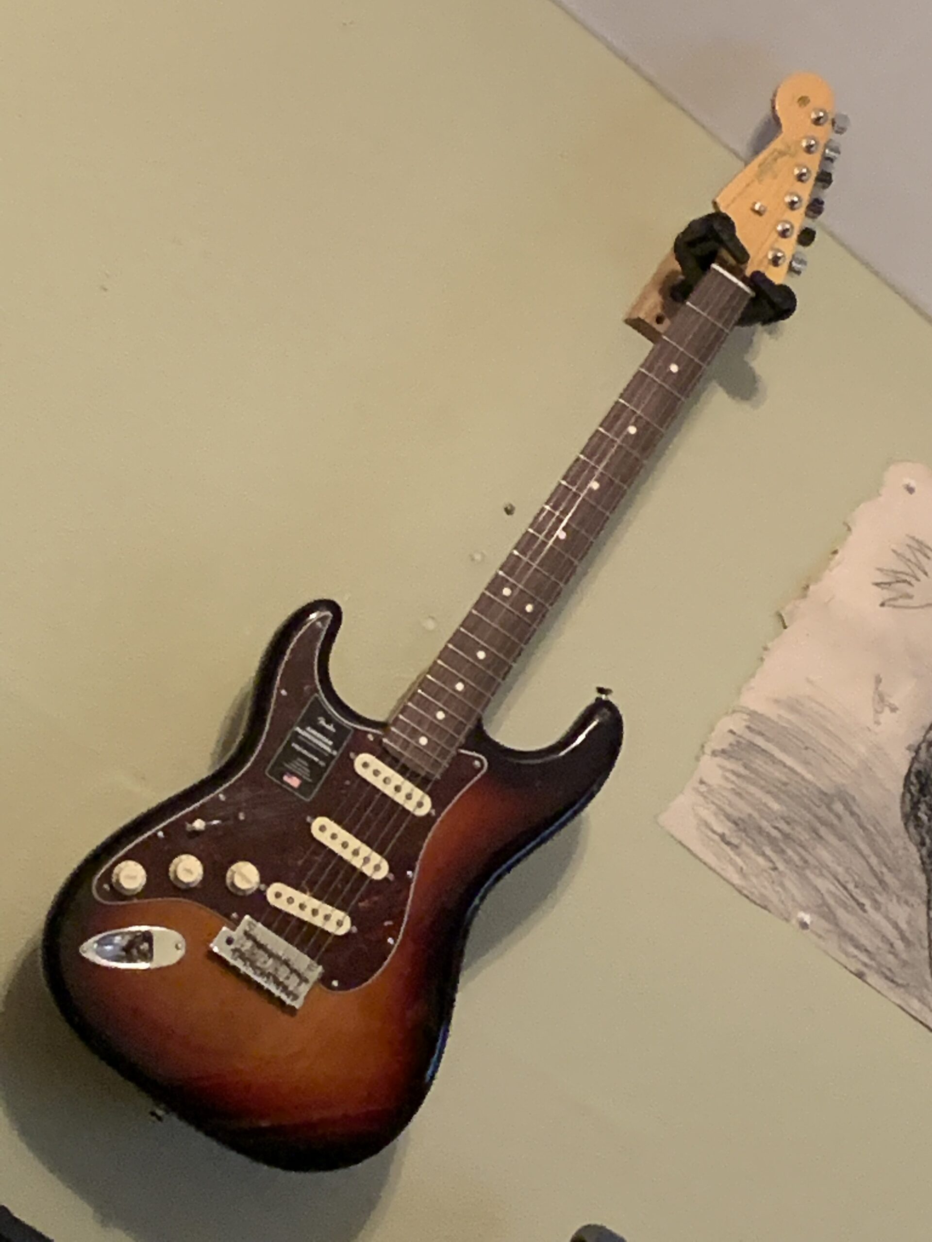 Fender American Professional II Stratocaster Left-handed - 3 Color Sunburst with Rosewood Fingerboard customer photo 1