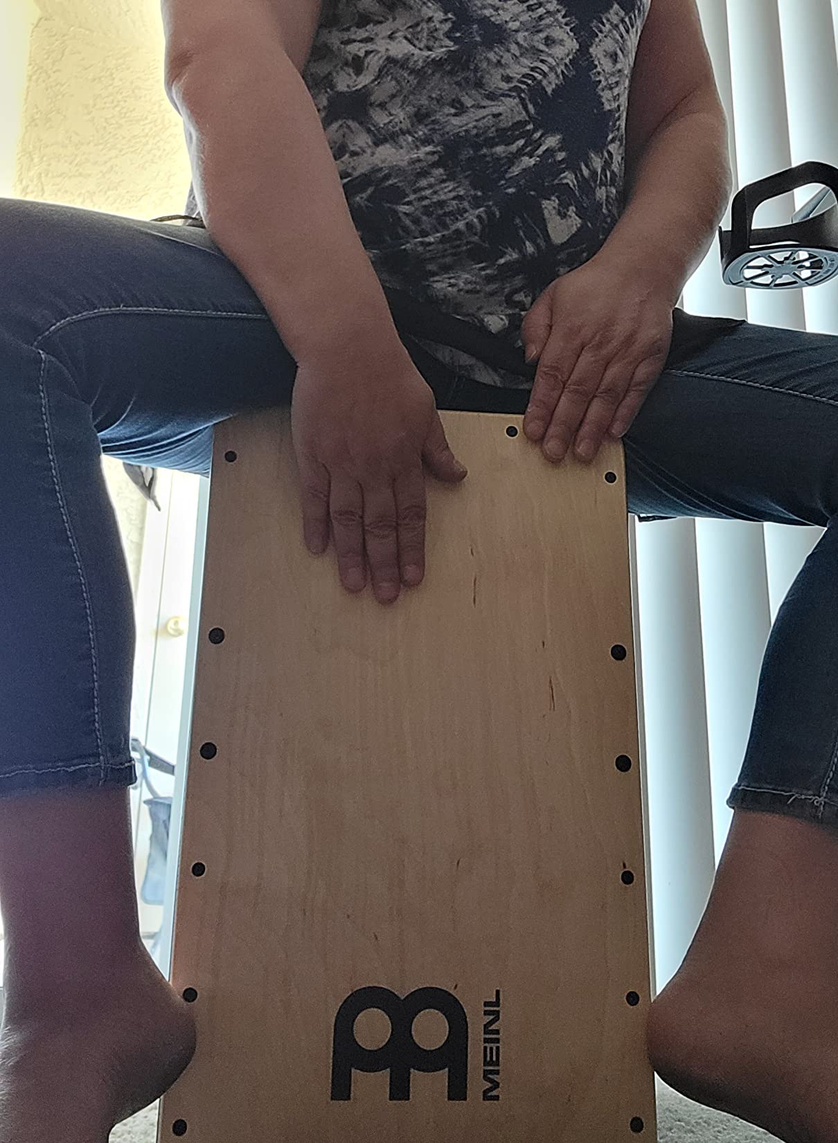 Meinl Pickup Snarecraft Cajon Box Drum with Internal Snares - Snarecraft Series (PSC100NT) customer photo 2