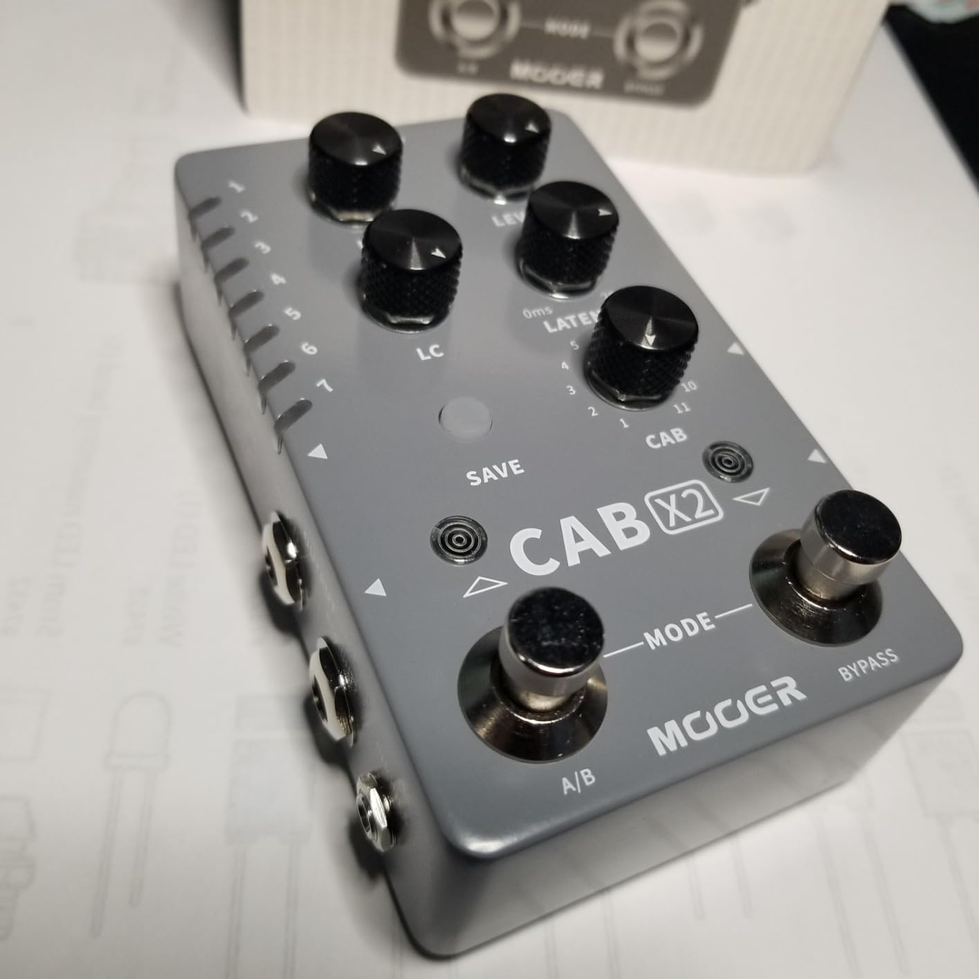 MOOER R7 X2 Stereo Multi Reverb Pedal customer photo 2