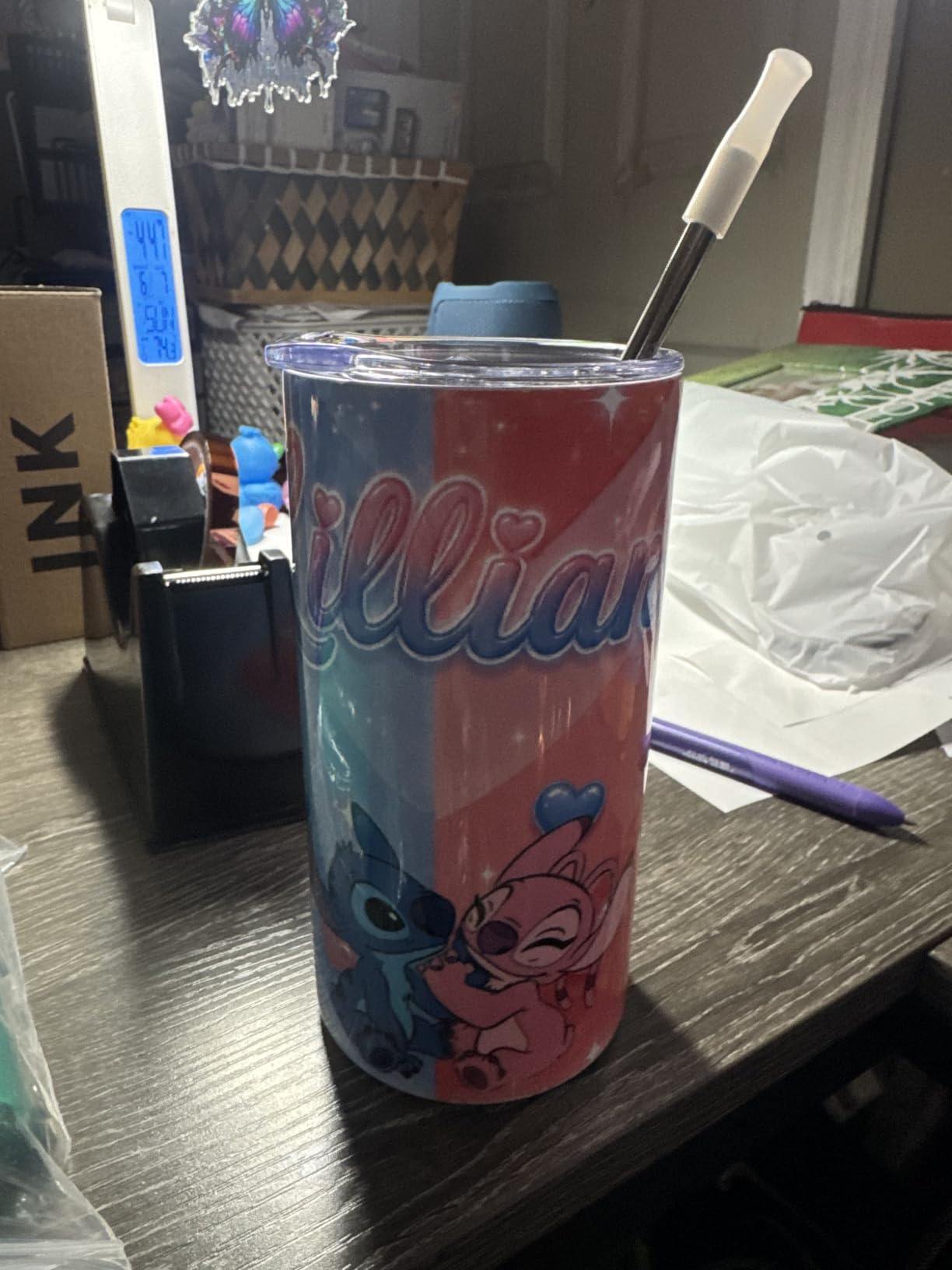 BetterSub Tumbler Mug Heat Press Machine 30 OZ 20 OZ 16 OZ Sublimation Straight Skinny Tumbler Mug Sublimation Print 11 OZ 15 OZ Sublimation Mug Heat Transfer Purple customer photo 2