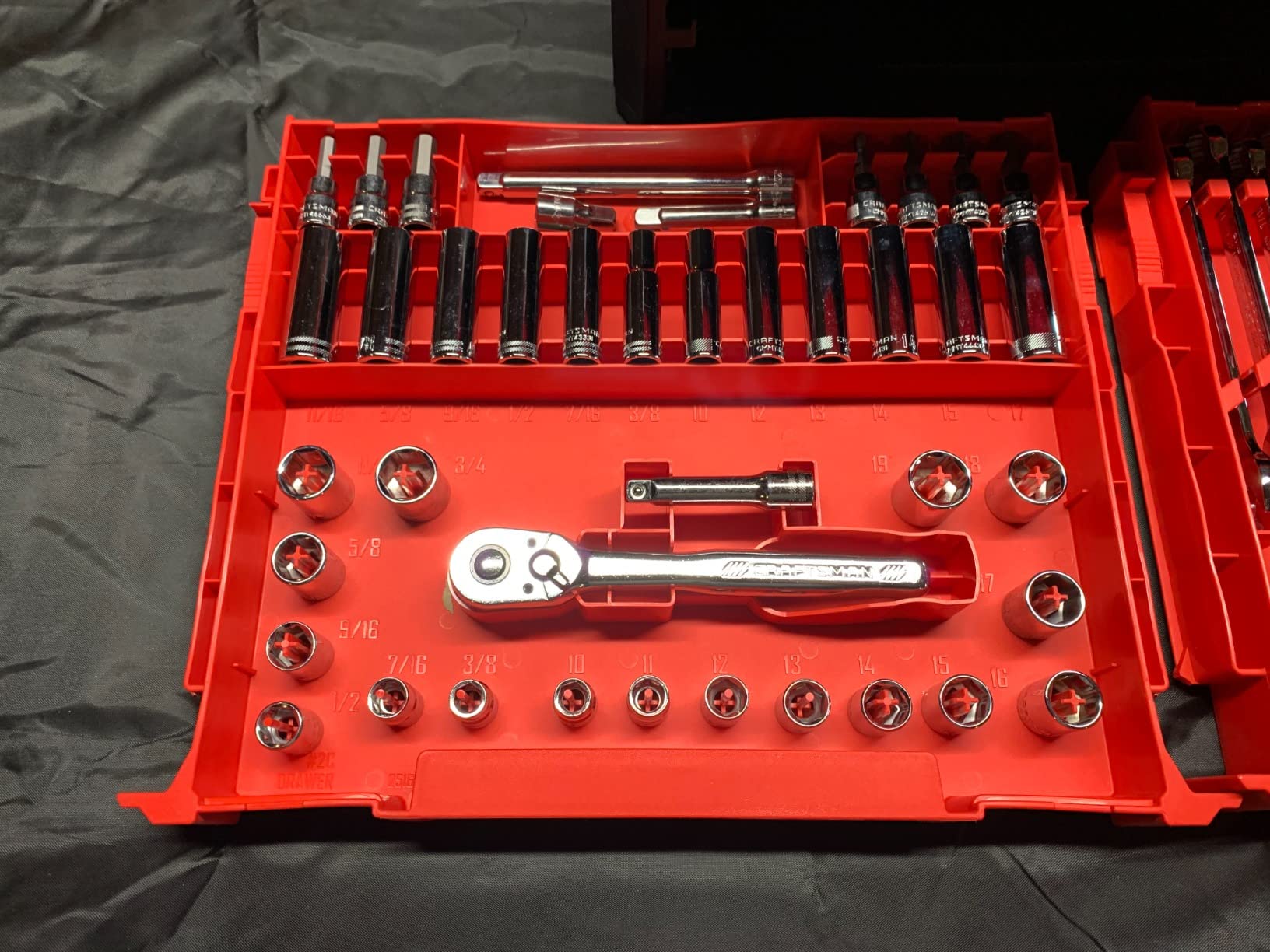 Craftsman Mechanics Tool Set, 230-Piece Hand Tool and Socket Set with 3-Drawer Tool Box (CMMT45305) customer photo 1