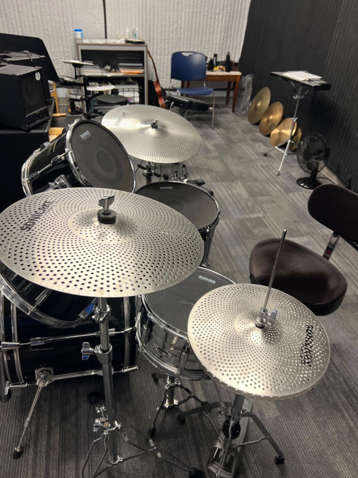 SONICAKE Low Volume Cymbal Pack Quiet Cymbal Set 14