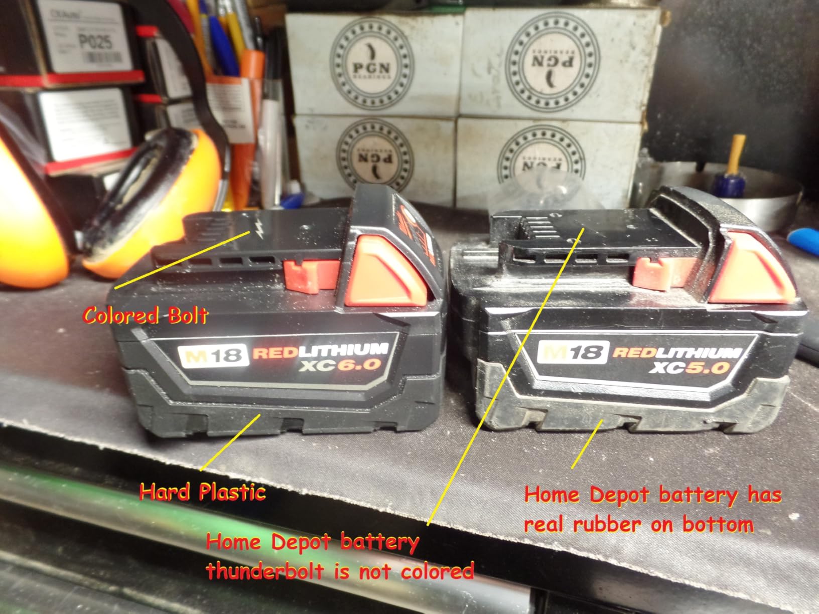 Milwaukee 48-11-1850R M18 18V 5Ah XC Extended Capacity Resistant Battery 2 Pack customer photo 2