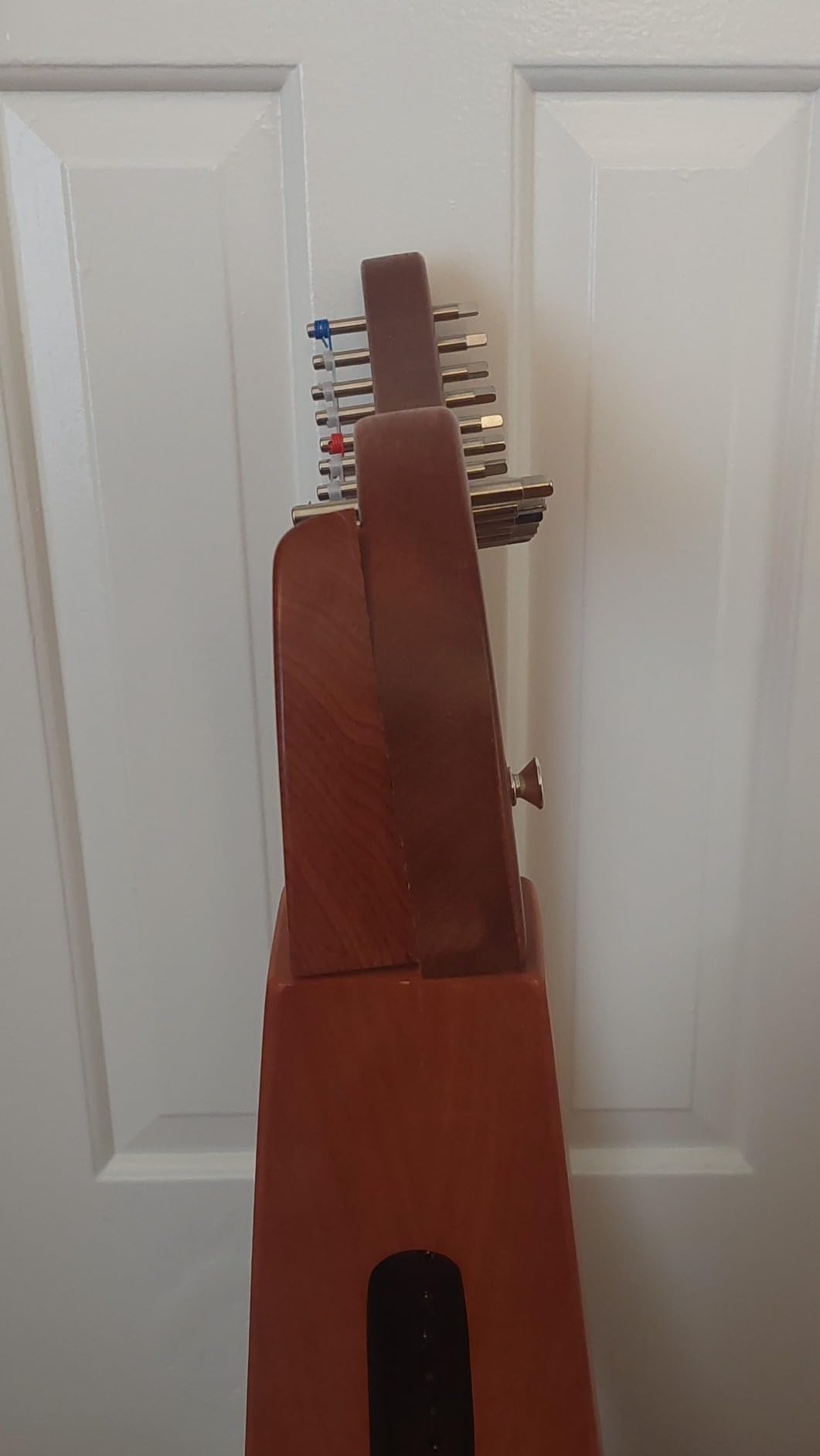 Lotkey Lyre Harps, Solid Mahogany Harps 29