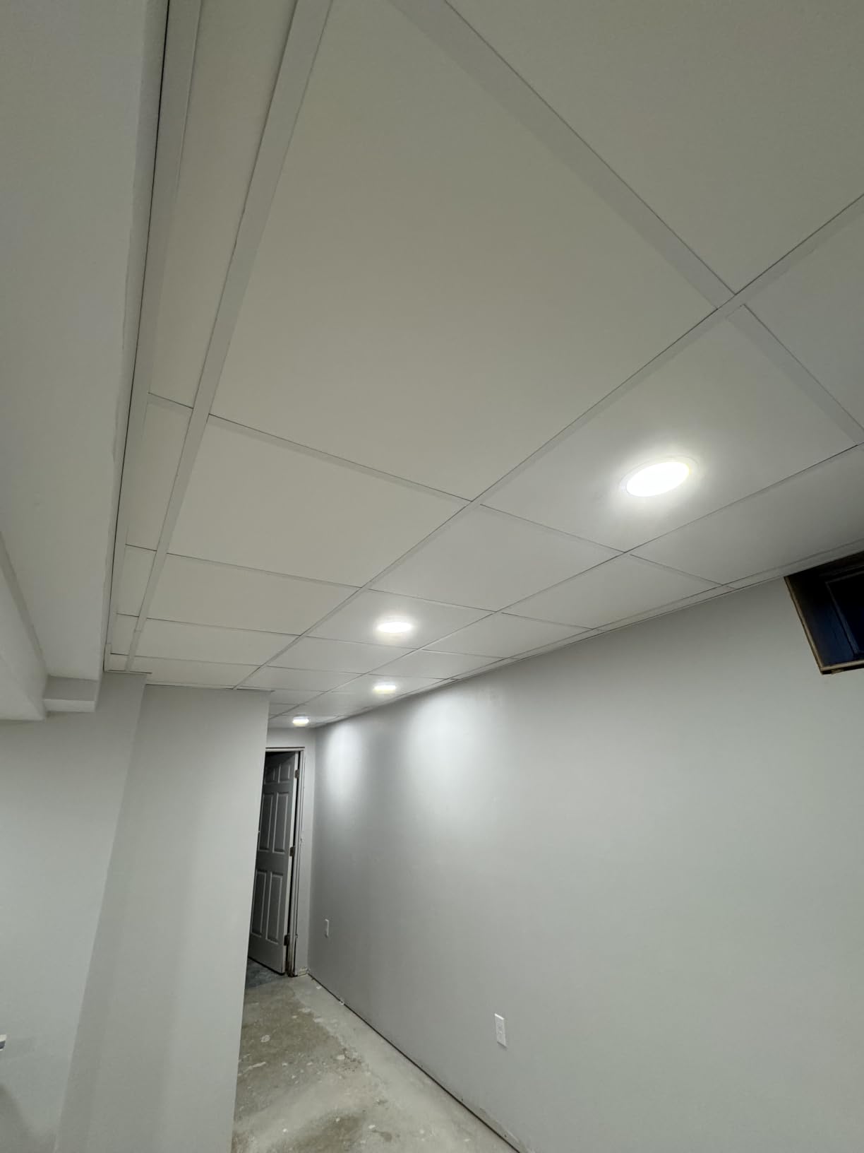 Art3d 12-Pack Smooth Drop Ceiling Tile 2ft x 2ft - Fire-Rated, Waterproof, Reusable - Preimum PVC, No Sag and Breakage - Cover 48 Sq. Ft, White customer photo 2